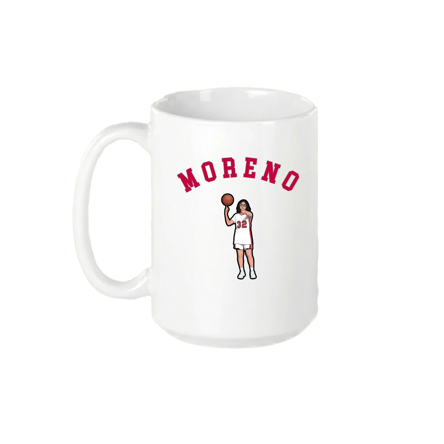 15oz Coffee Mug — Shirsey Arch in White