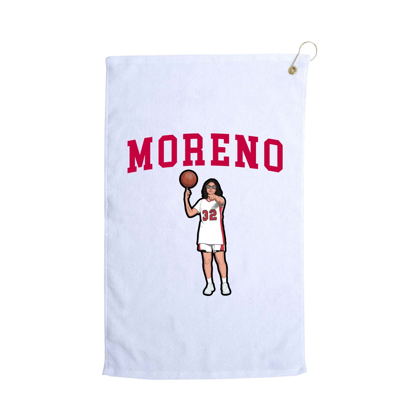 Golf Towel — Shirsey in White