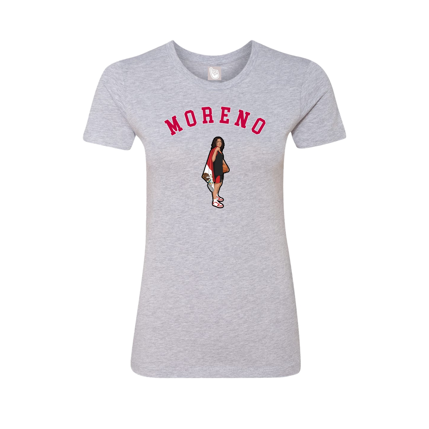 Womens Tee — Shirsey Arch in Grey