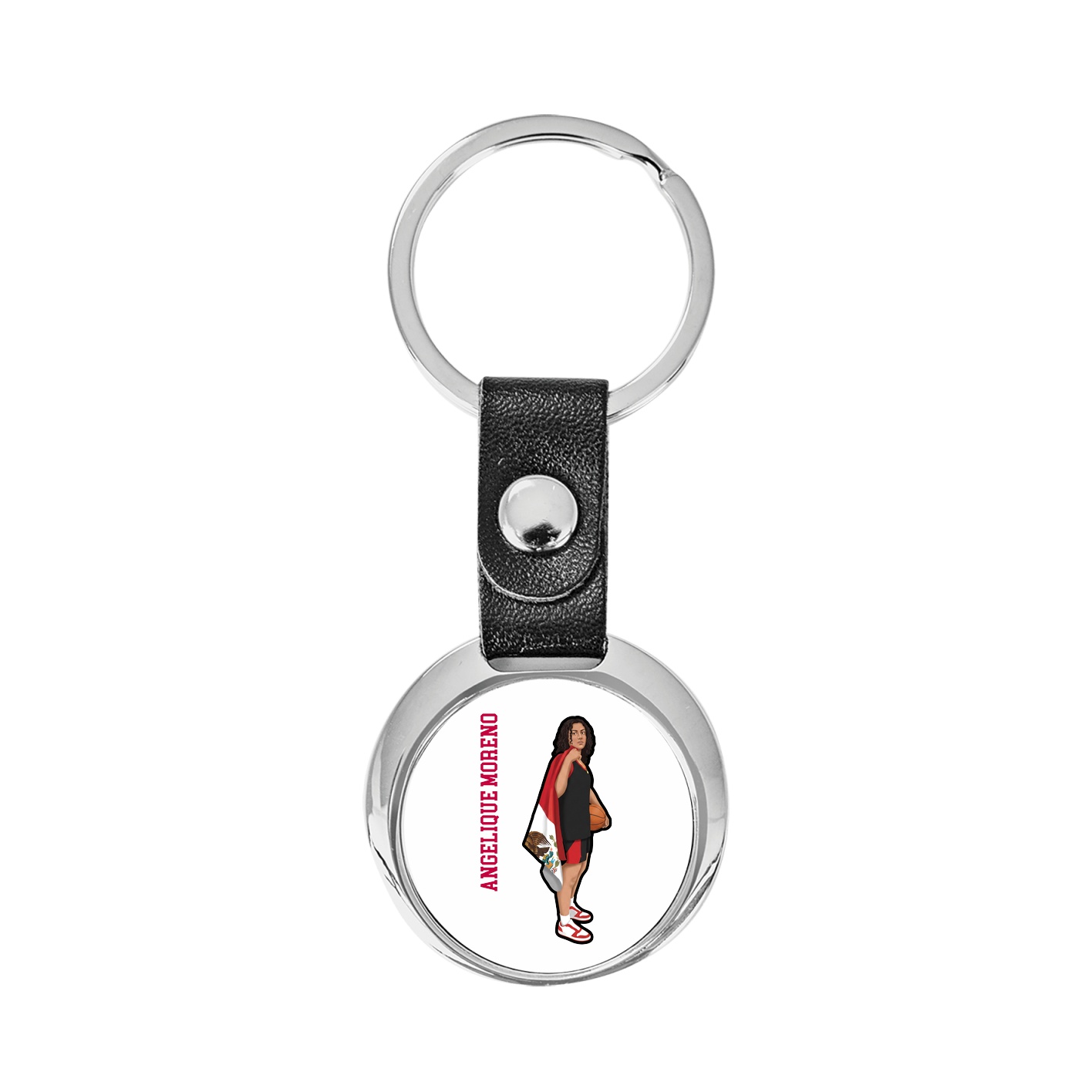 Key Chain — Name Vertical in Classic