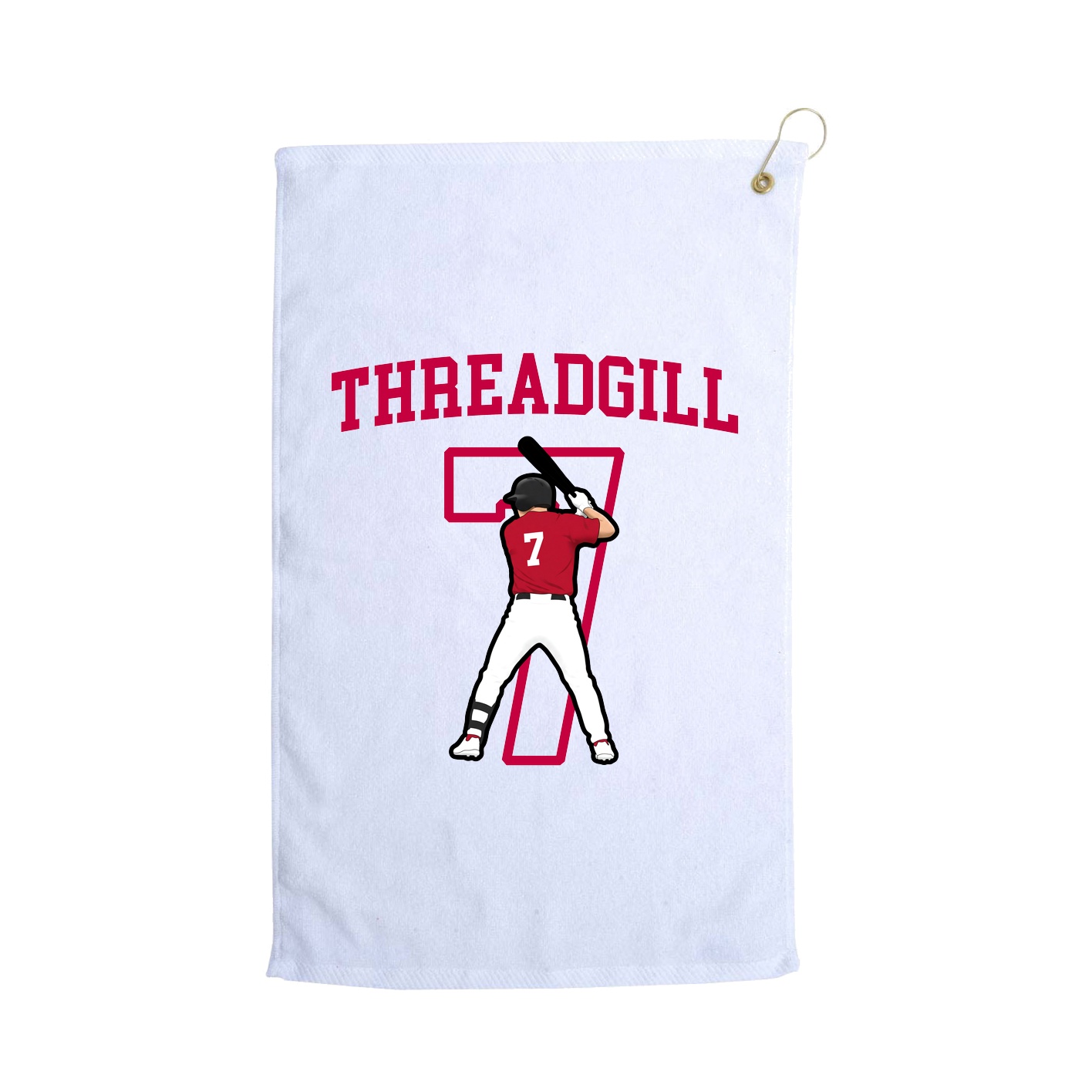 Golf Towel — Shirsey in White