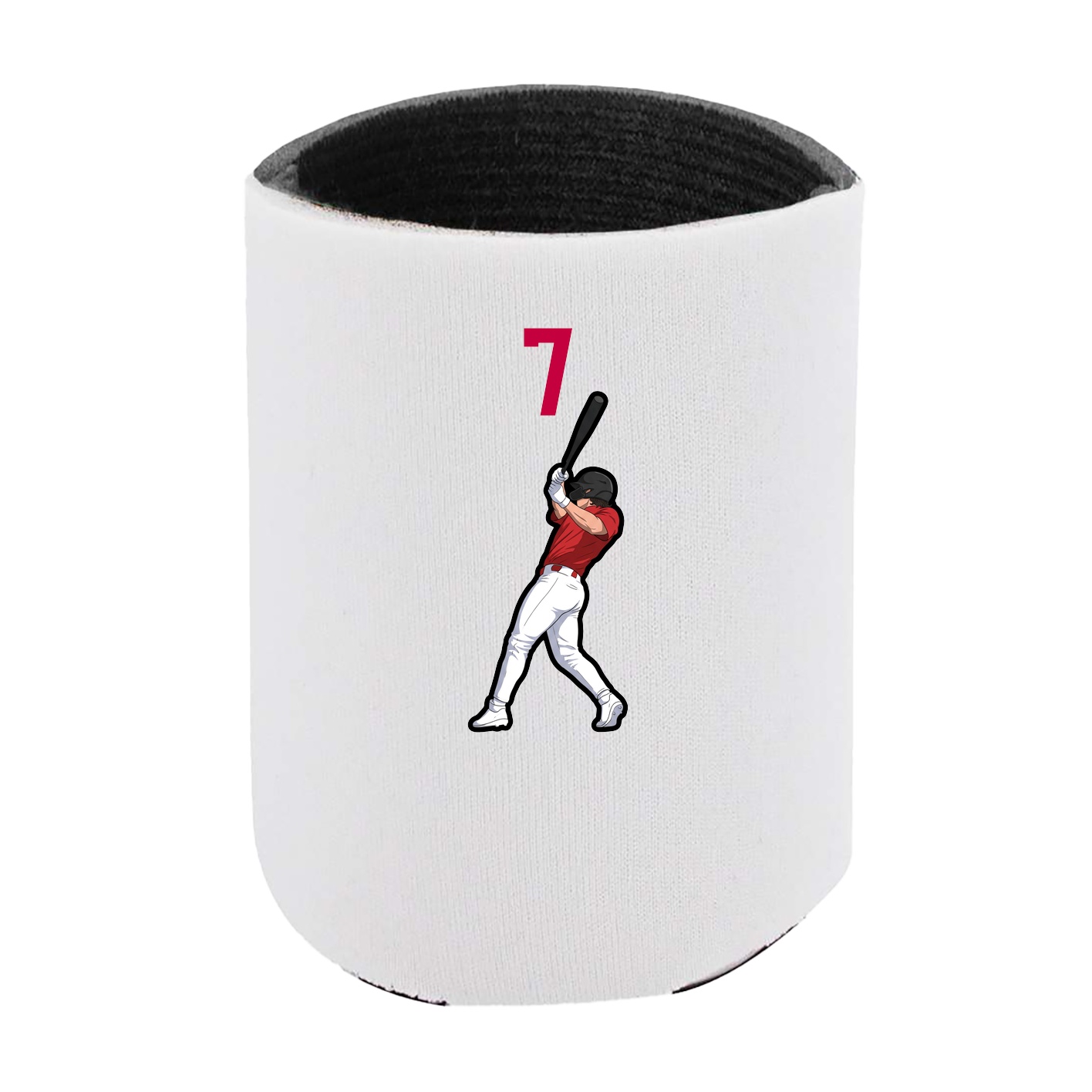 Can Holder — Number Top in White