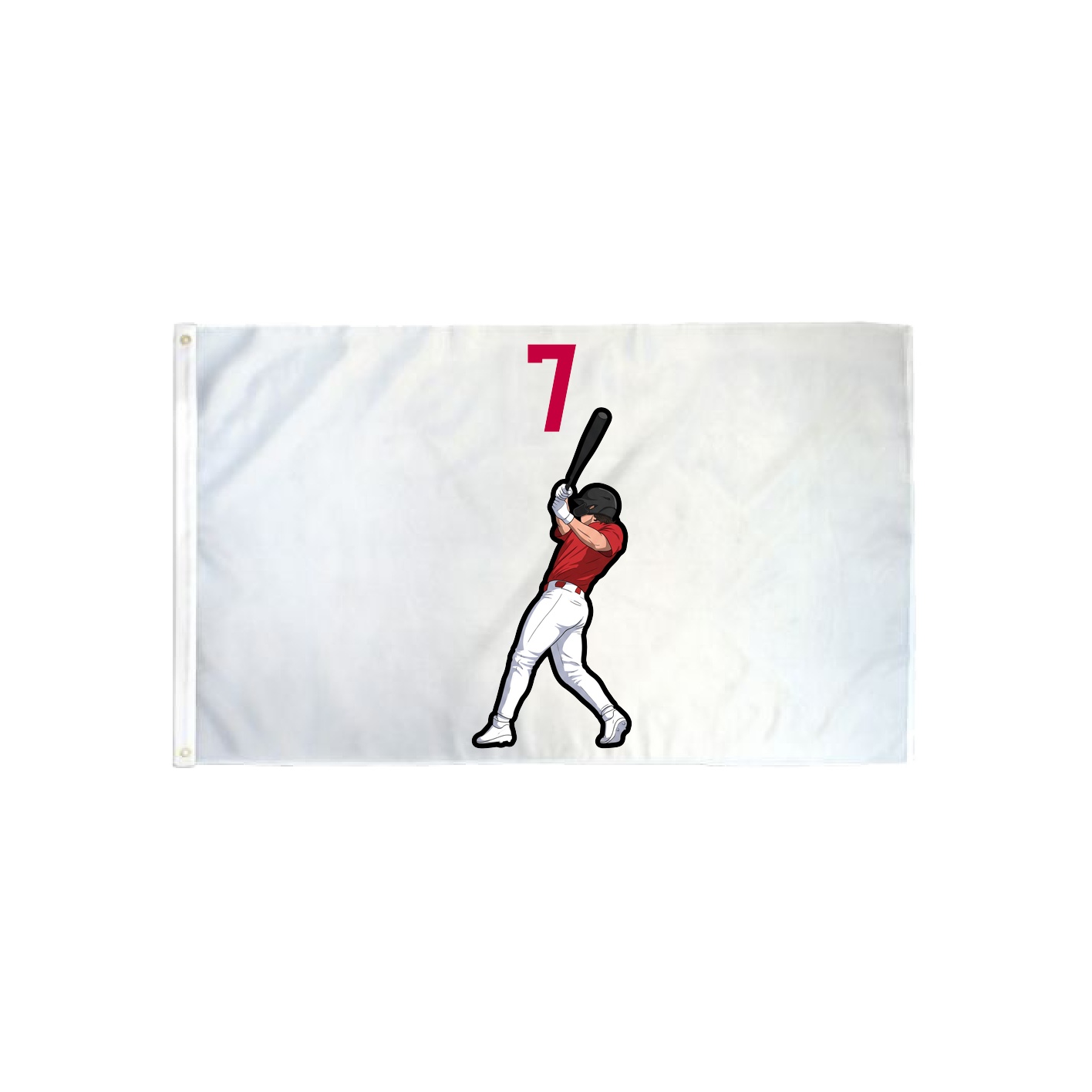 3x5 Flag — Number Top in Classic