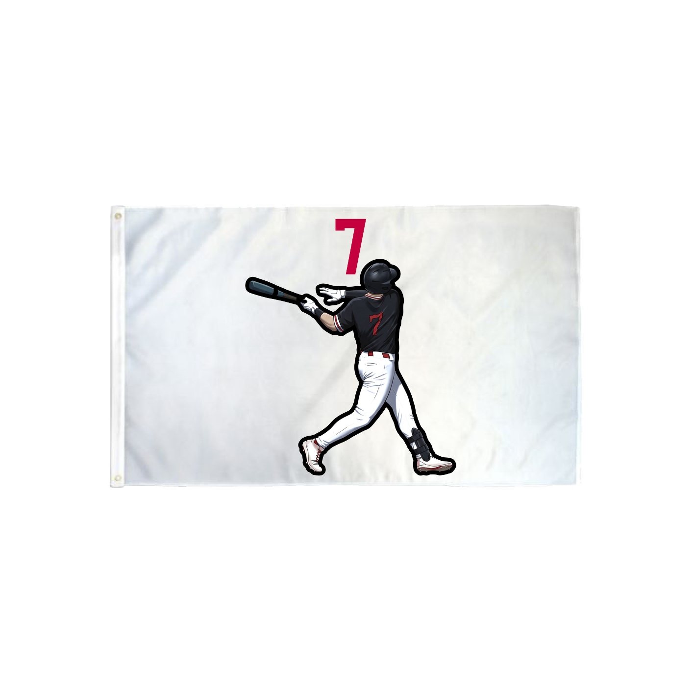 3x5 Flag — Number Top in Classic