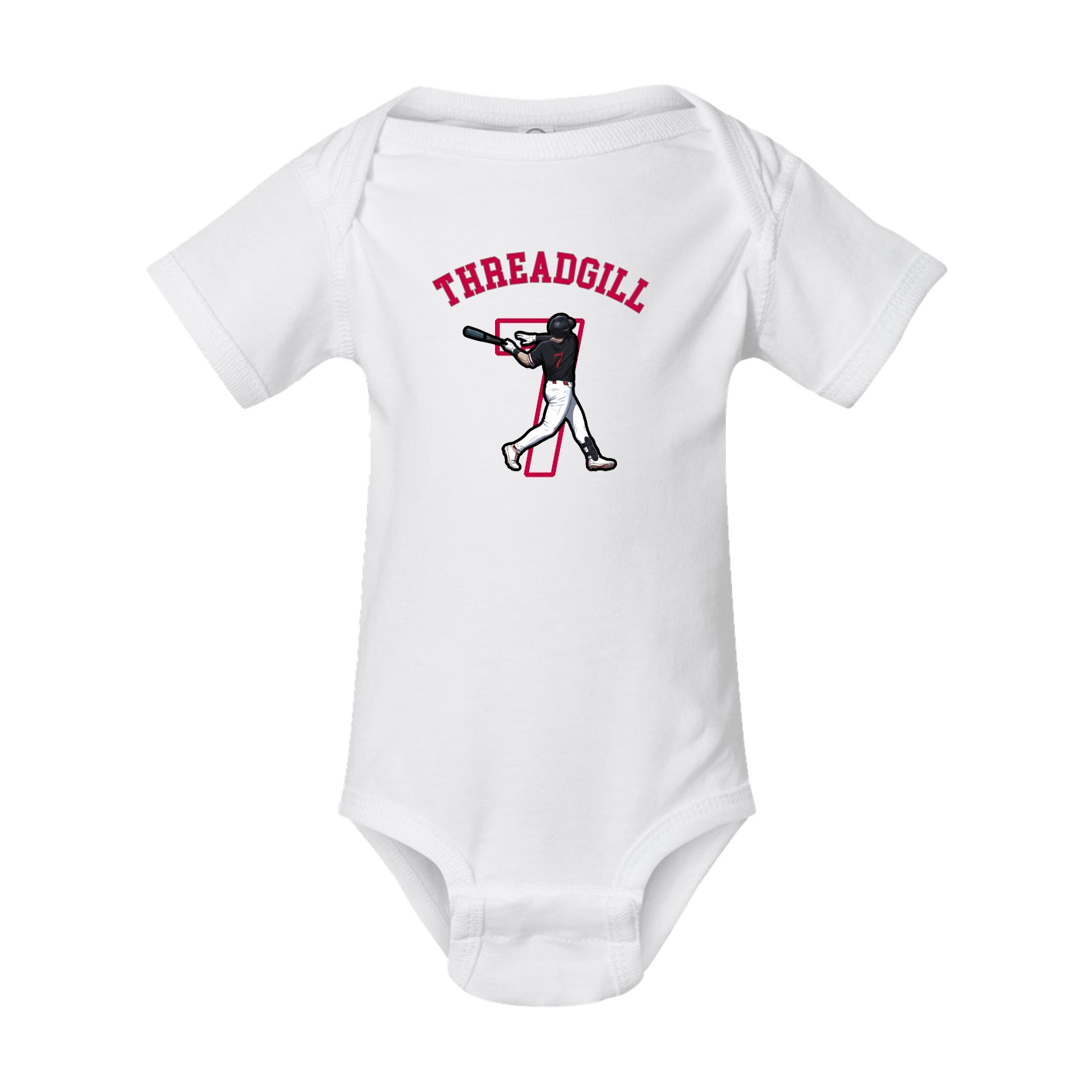Baby Onesie — Shirsey Arch in White
