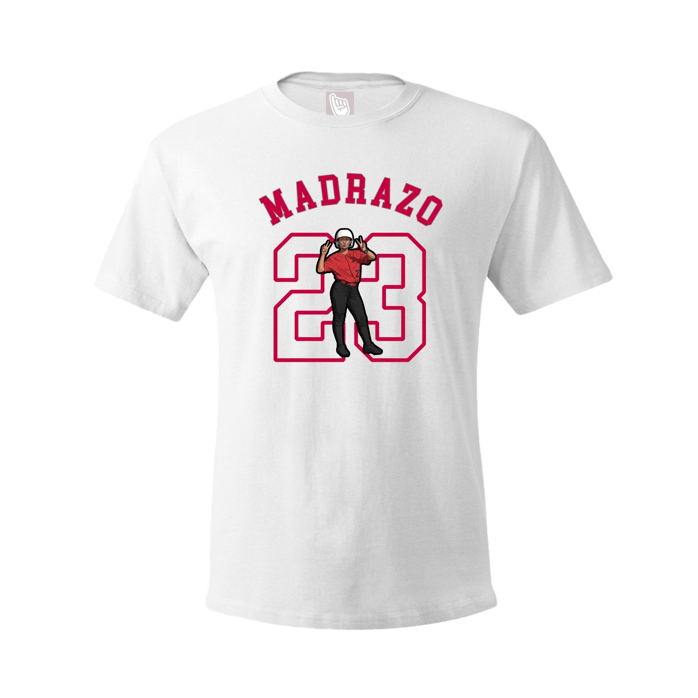Youth Tee — Shirsey Arch in White