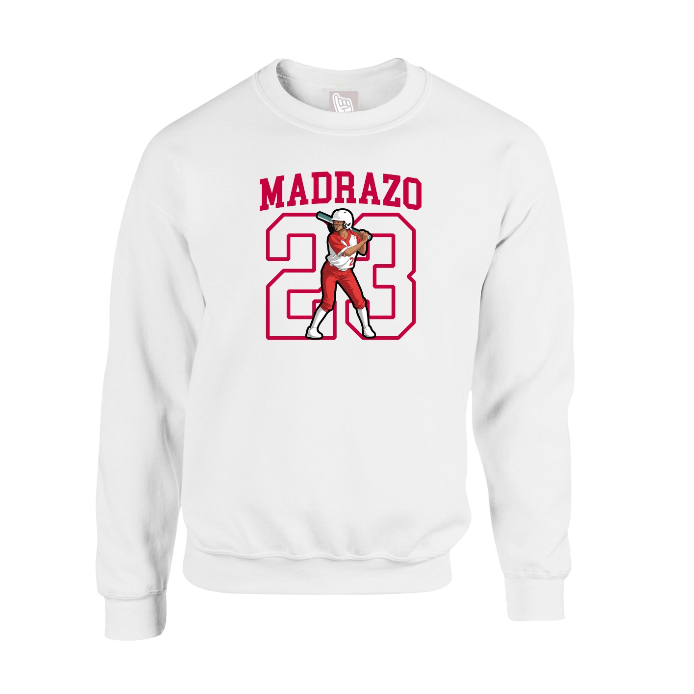 Fleece Crew — Shirsey in White
