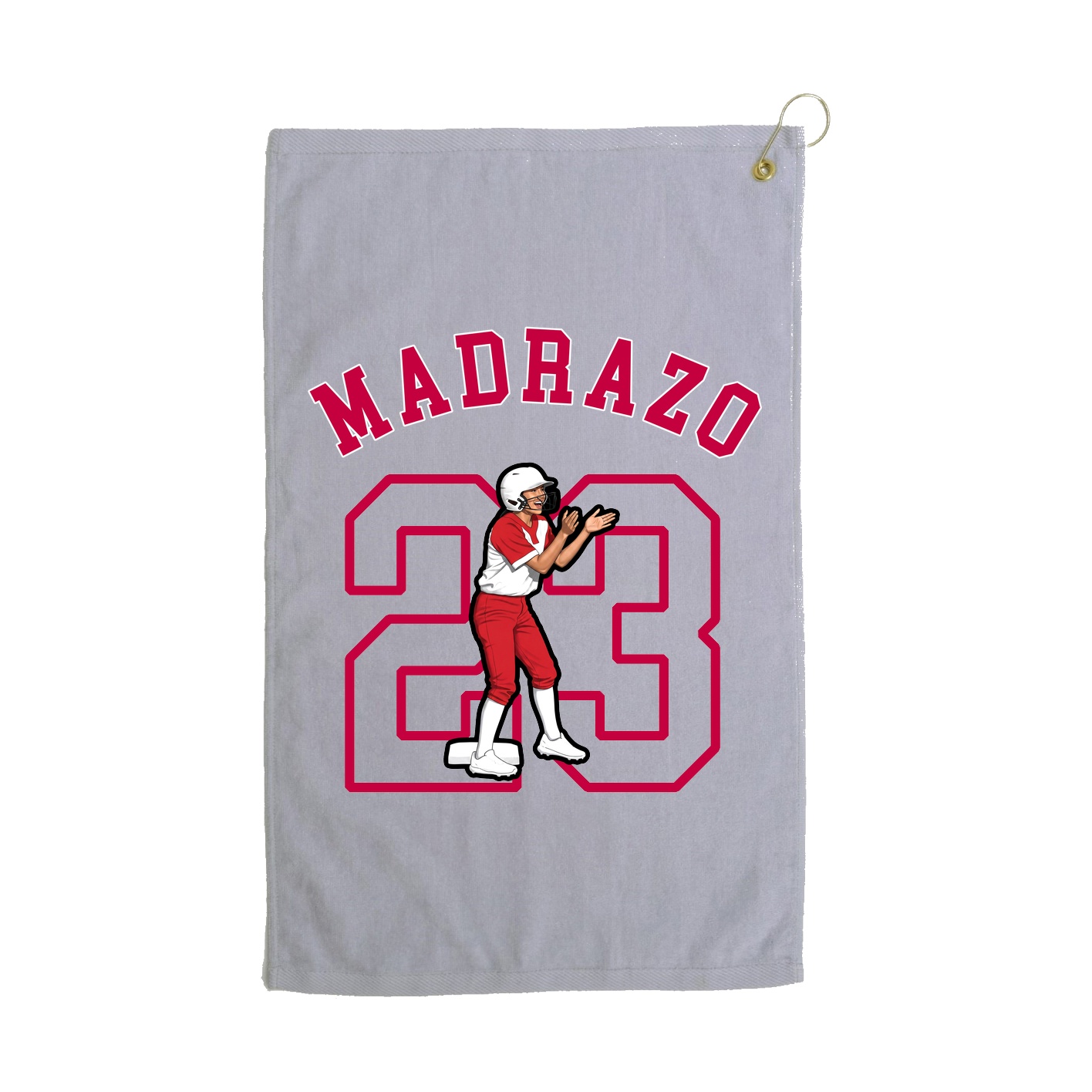 Golf Towel — Shirsey Arch in Grey
