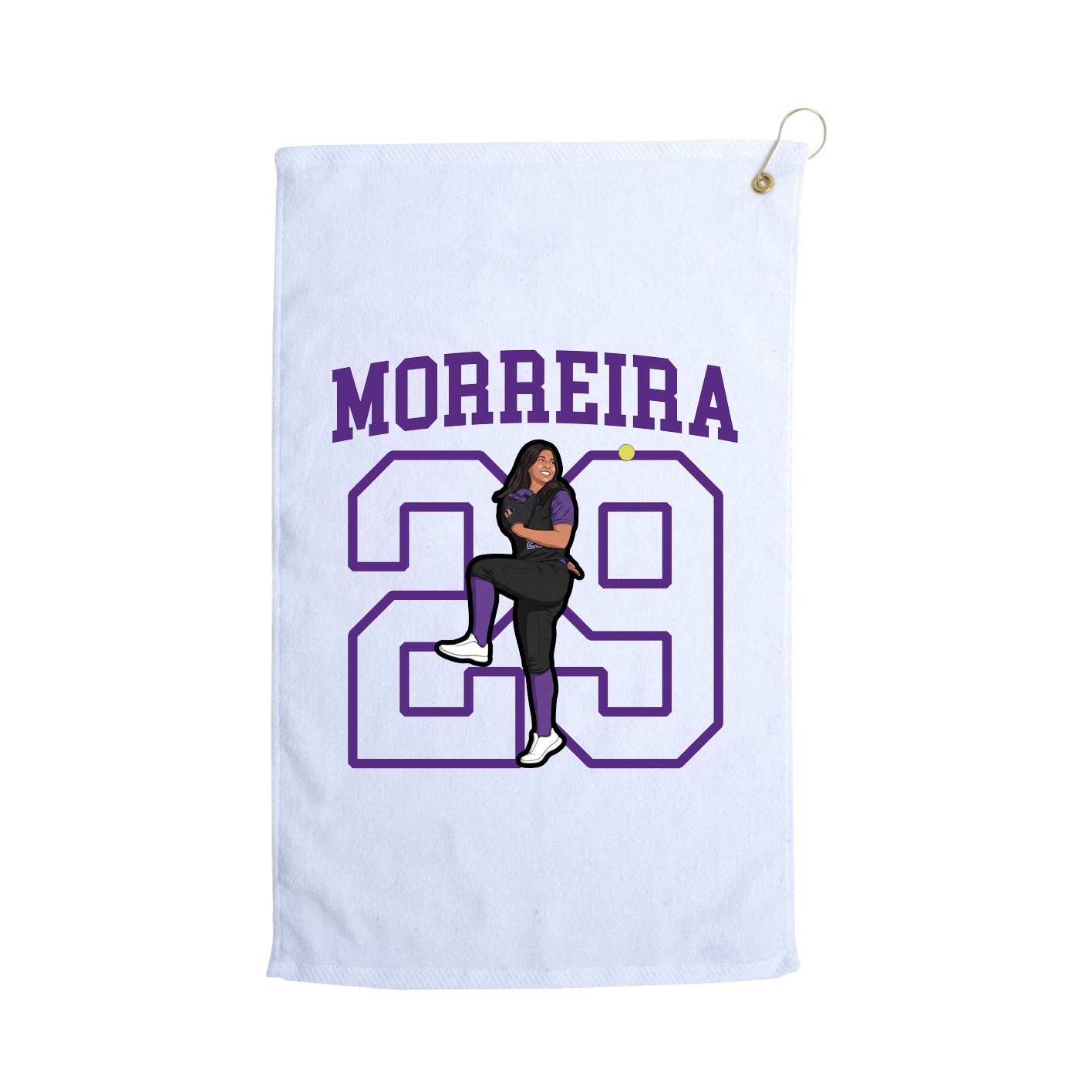 Golf Towel — Shirsey in White