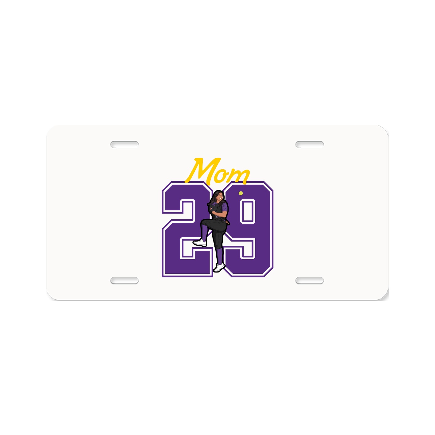 License Plate — Mothers Day Shirsey in Classic