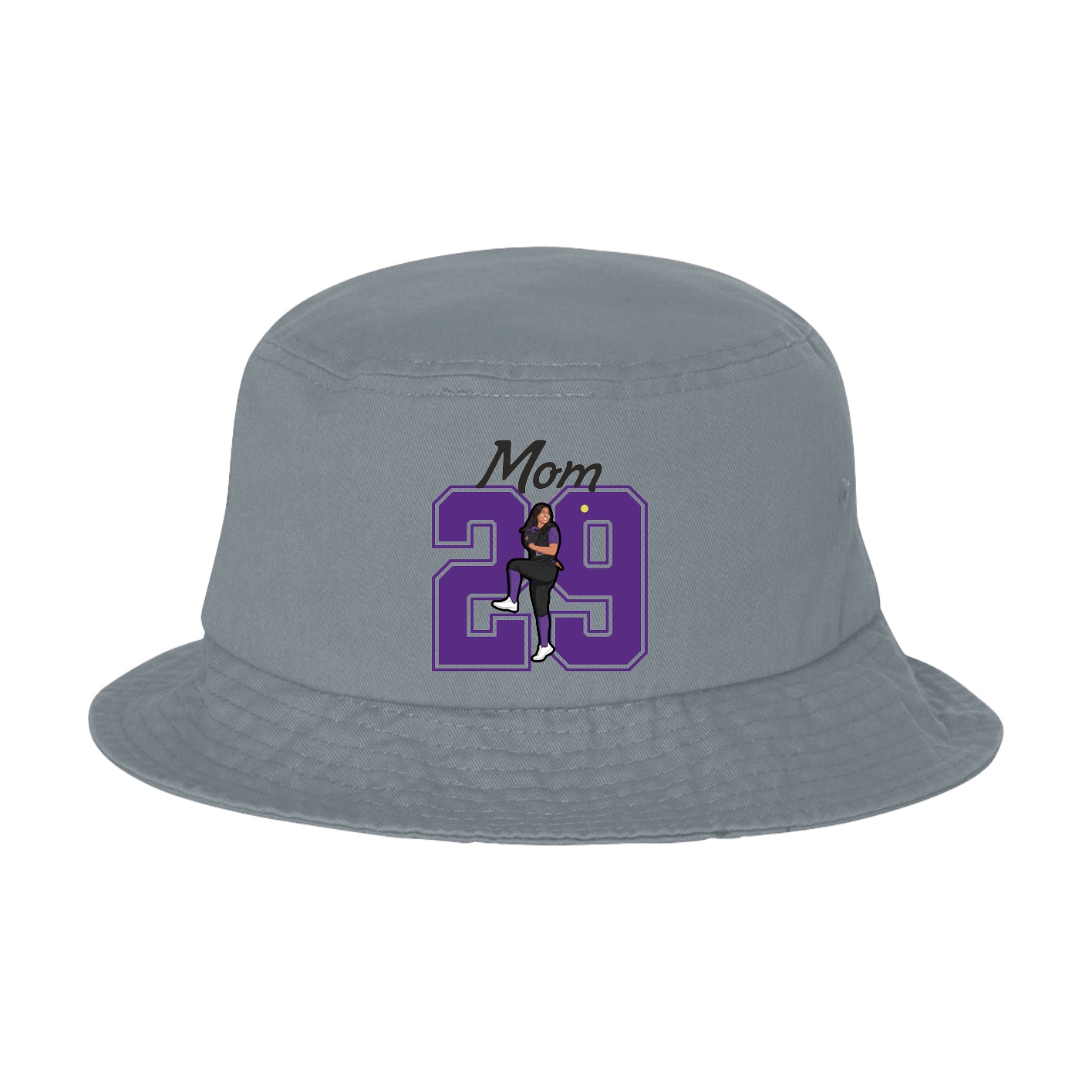 Bucket Cap — Mothers Day Shirsey in Grey