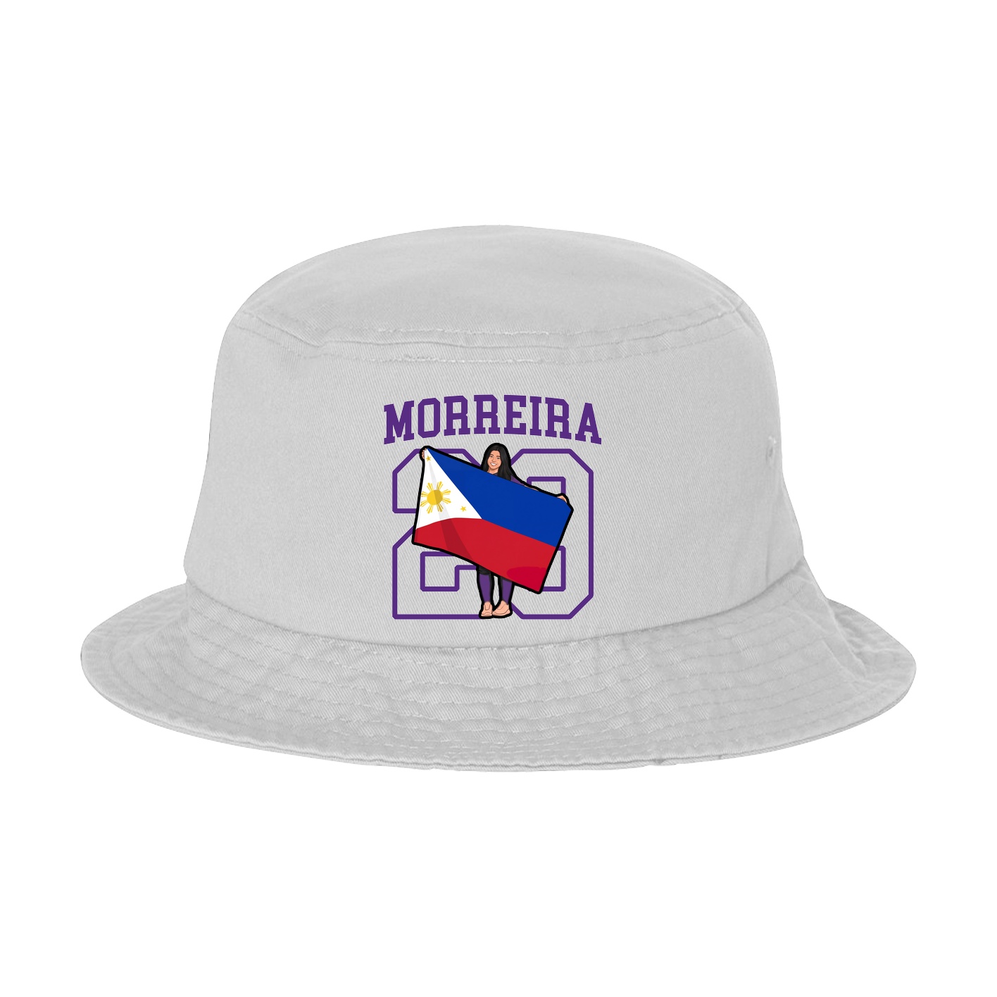 Bucket Cap — Shirsey in White