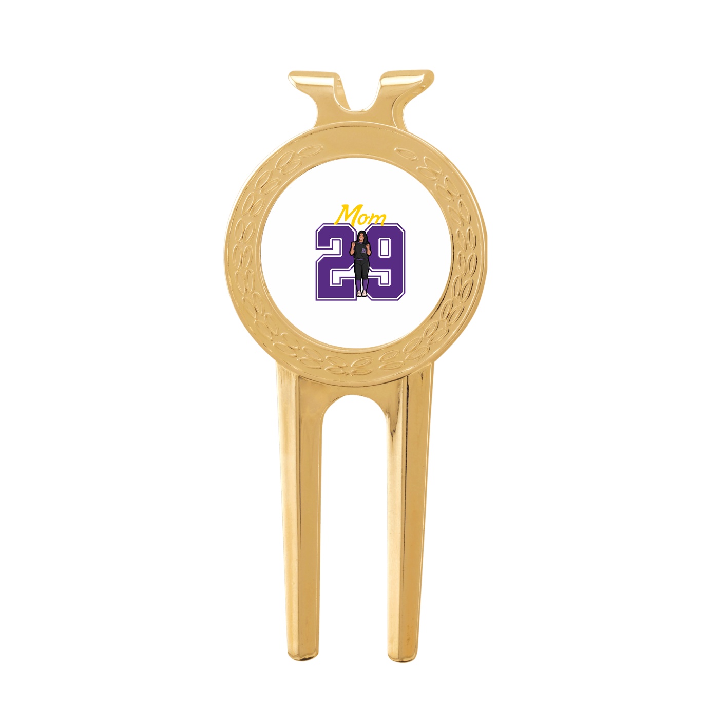 Divot Tool with Ball Marker — Mothers Day Shirsey in Classic