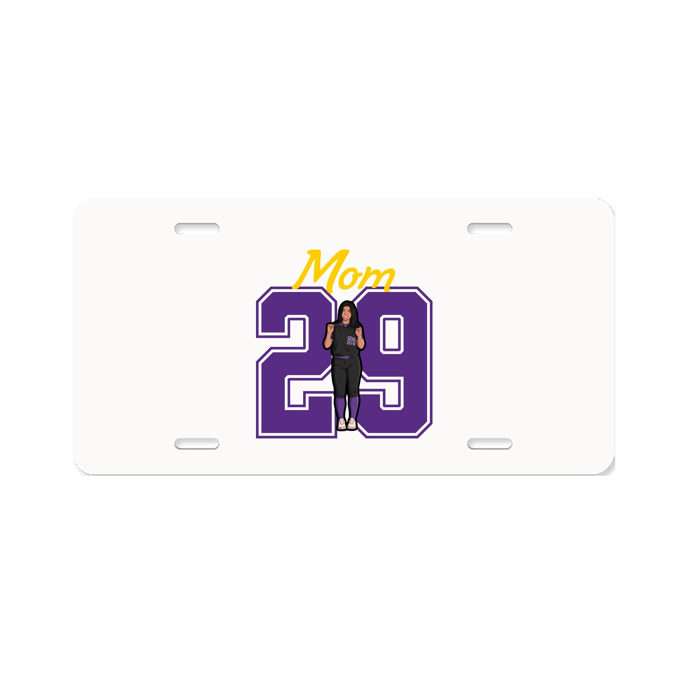 License Plate — Mothers Day Shirsey in Classic