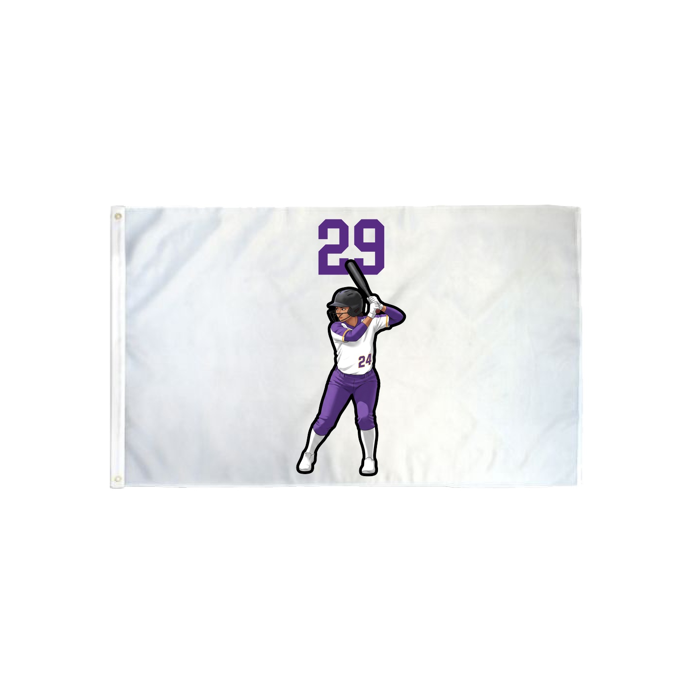 3x5 Flag — Number Top in Classic