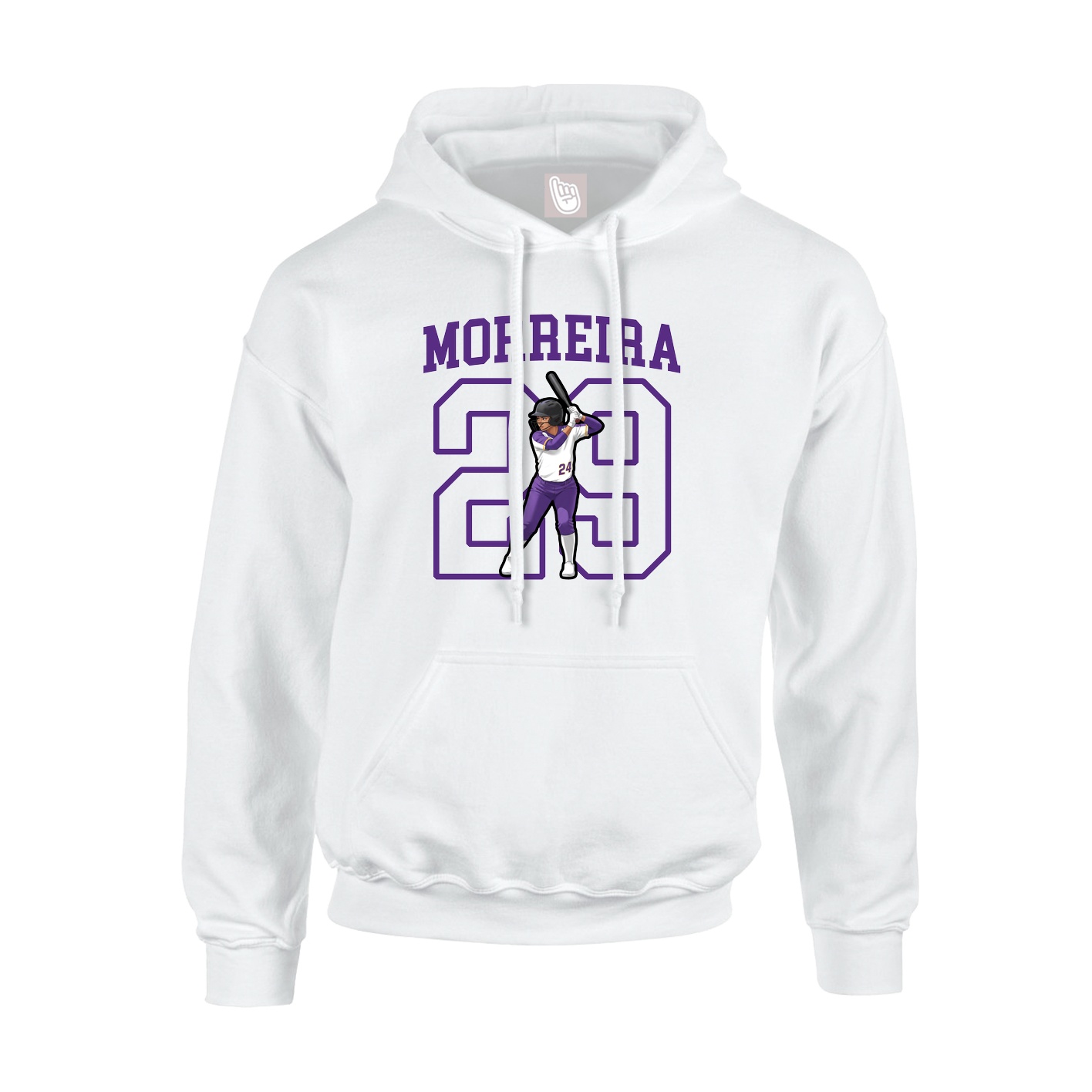 Youth Hoodie — Shirsey in White
