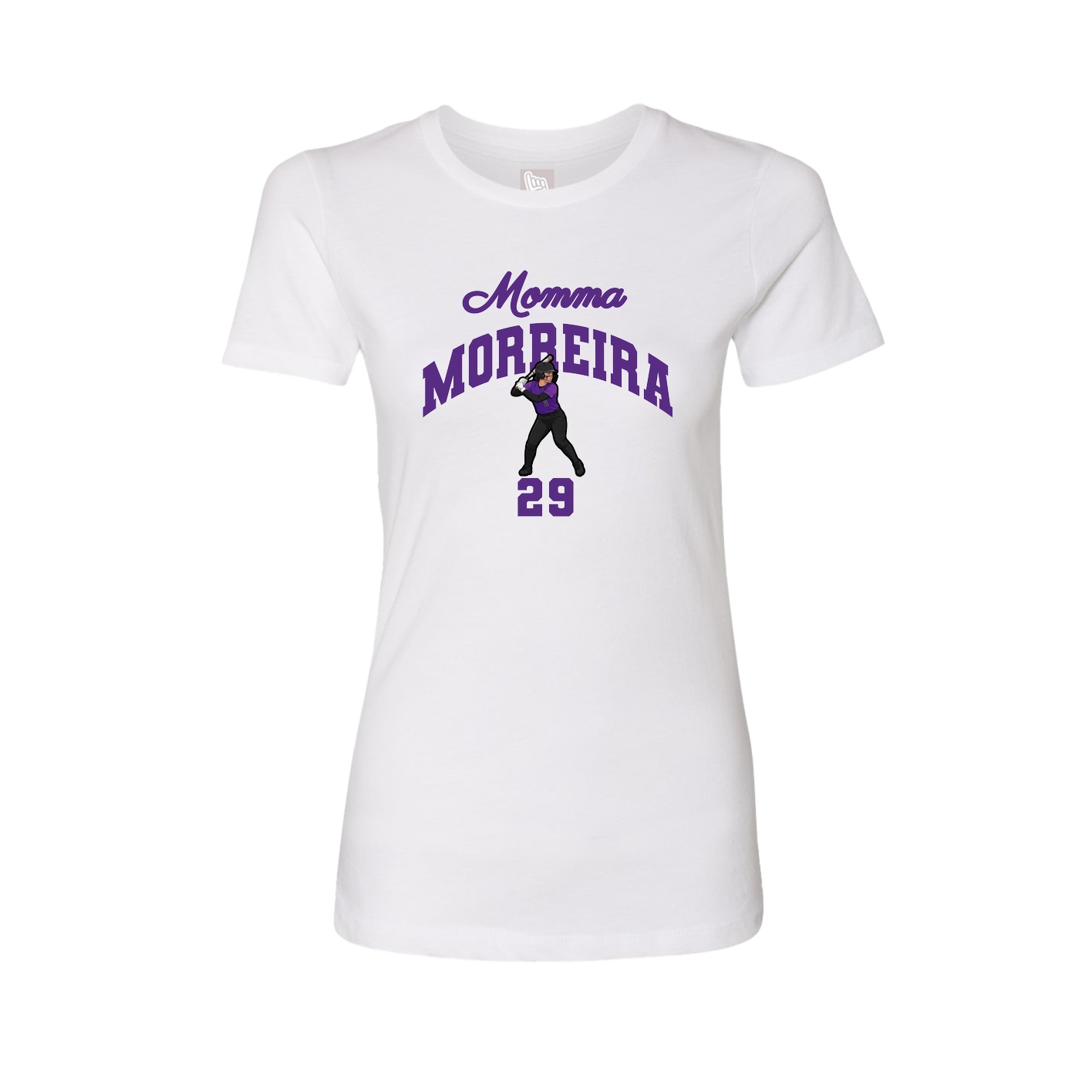 Womens Tee — Mothers Day Arch in White