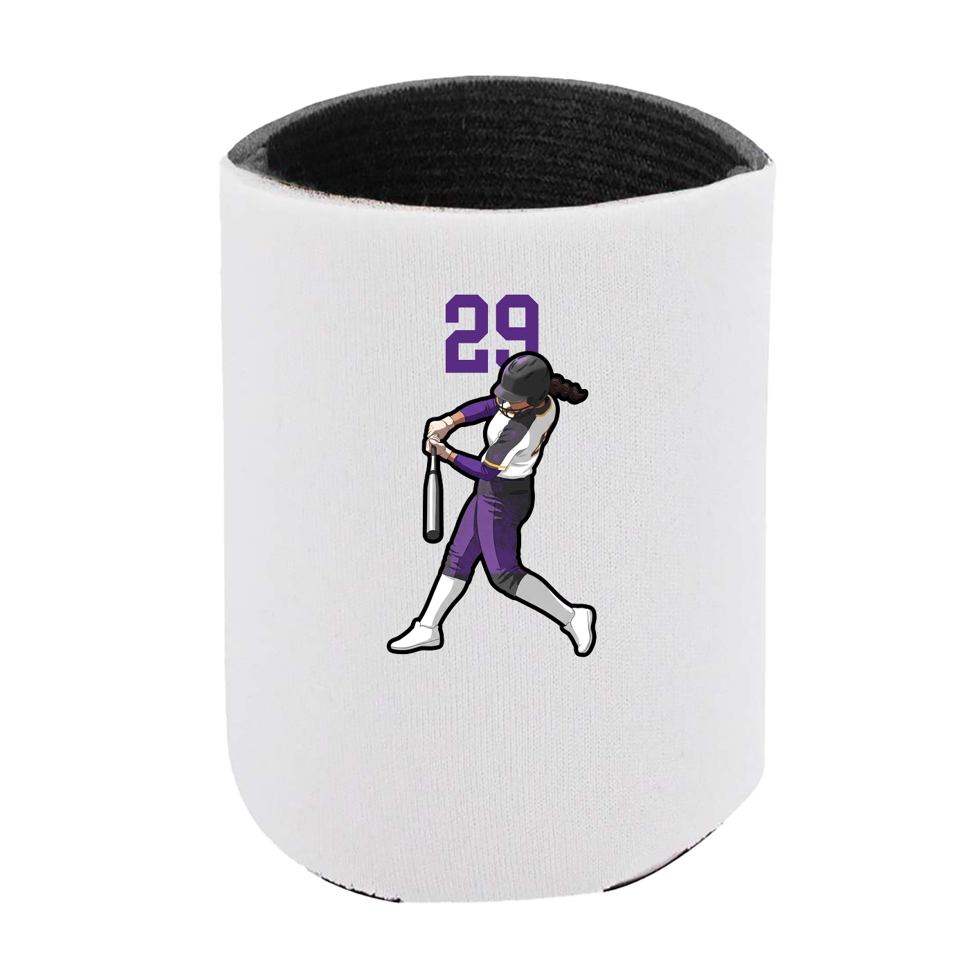 Can Holder — Number Top in White