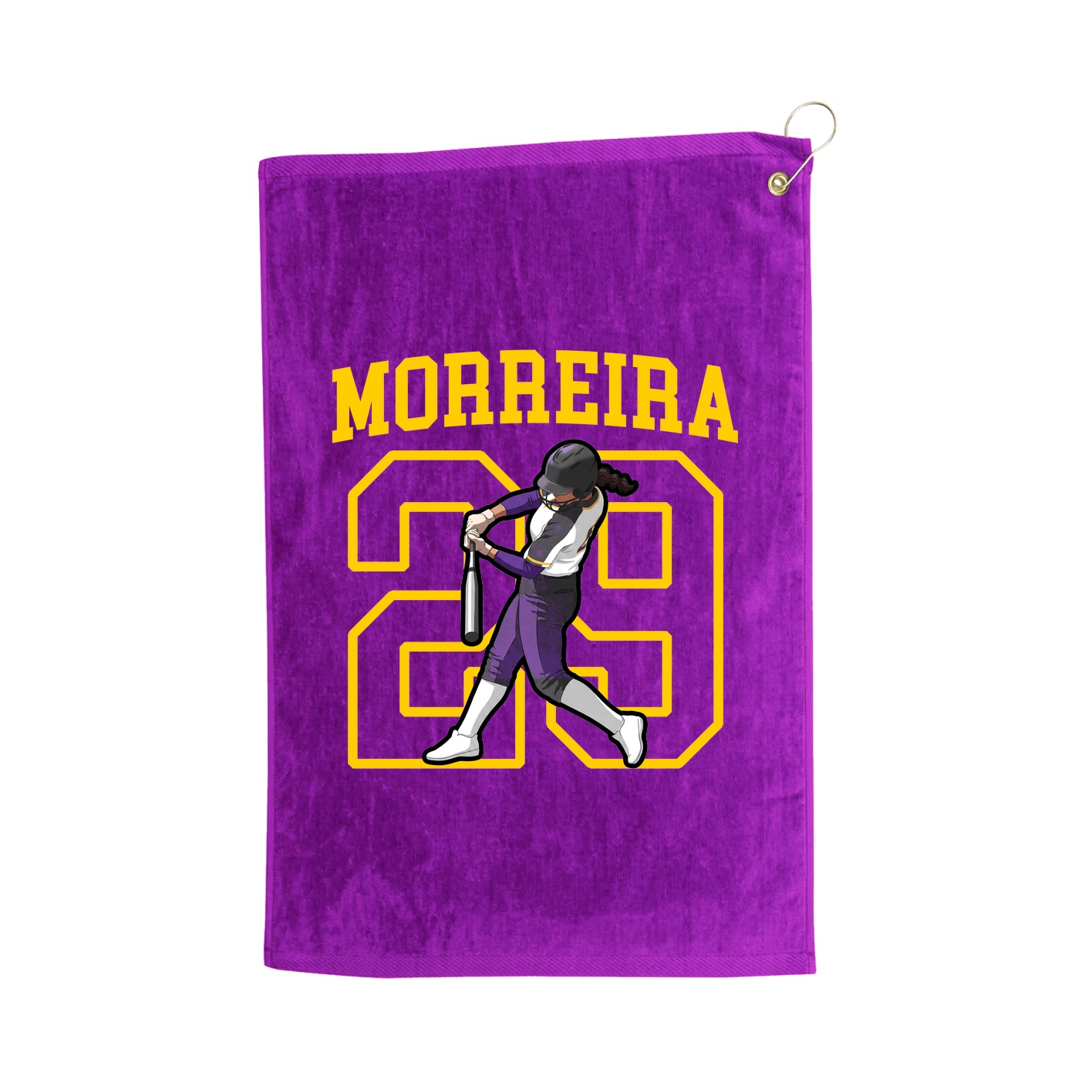 Golf Towel — Shirsey in Purple
