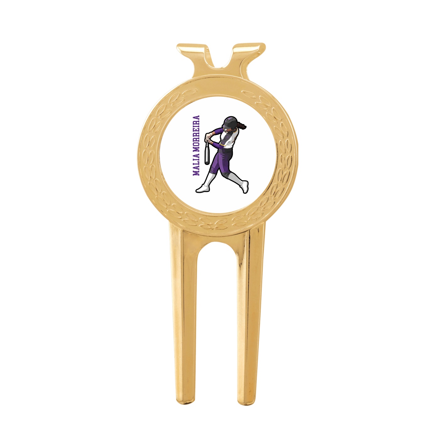 Divot Tool with Ball Marker — Name Vertical in Classic