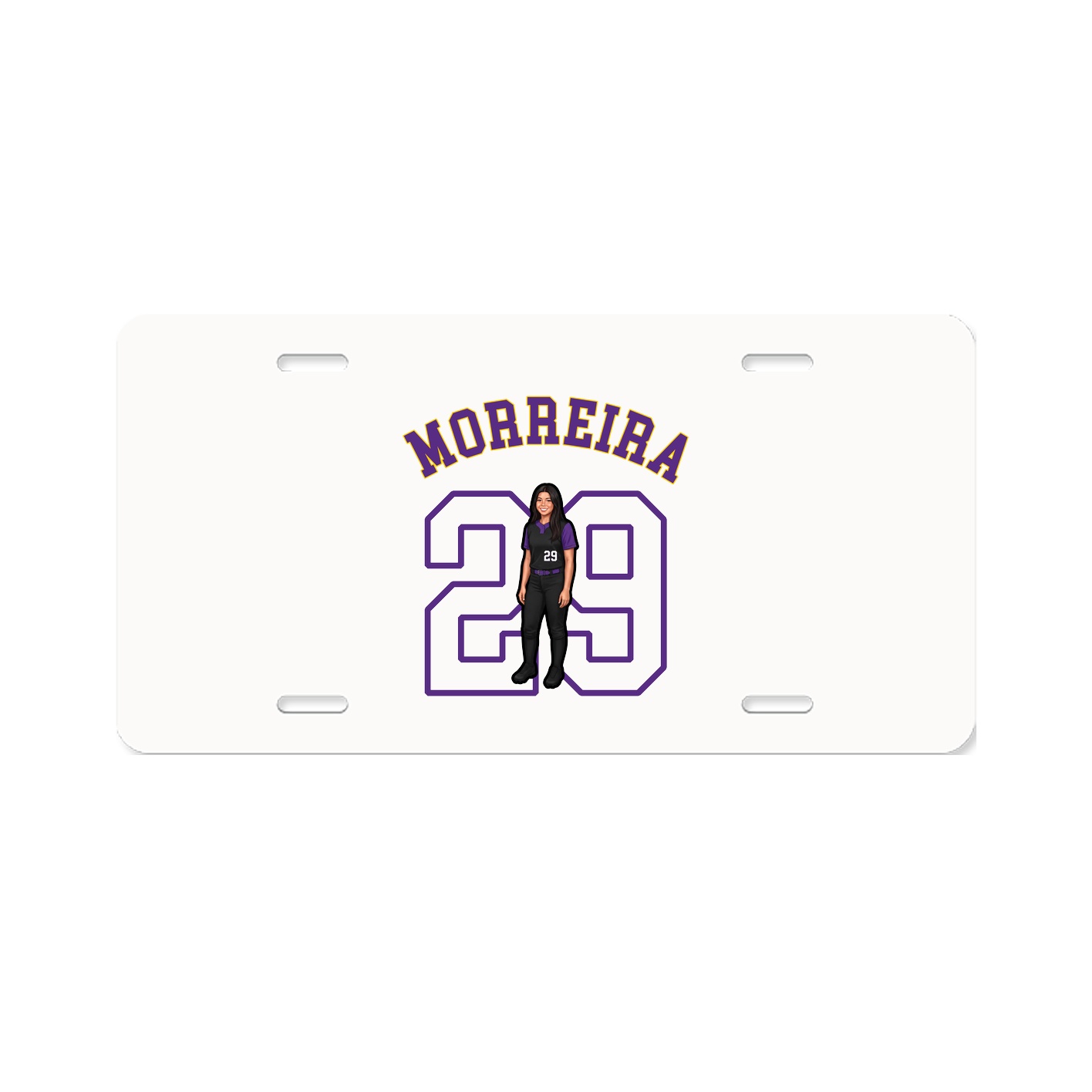 License Plate — Shirsey Arch in Classic