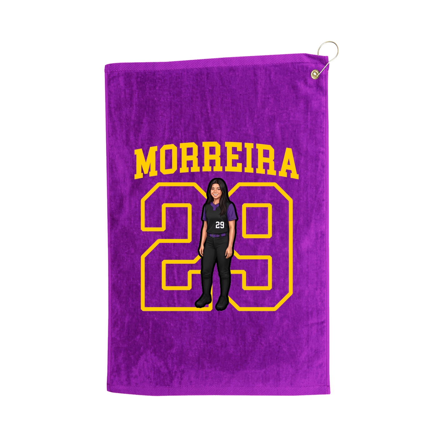 Golf Towel — Shirsey in Purple
