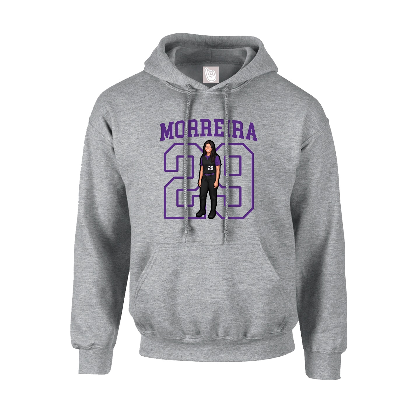 Youth Hoodie — Shirsey in Grey