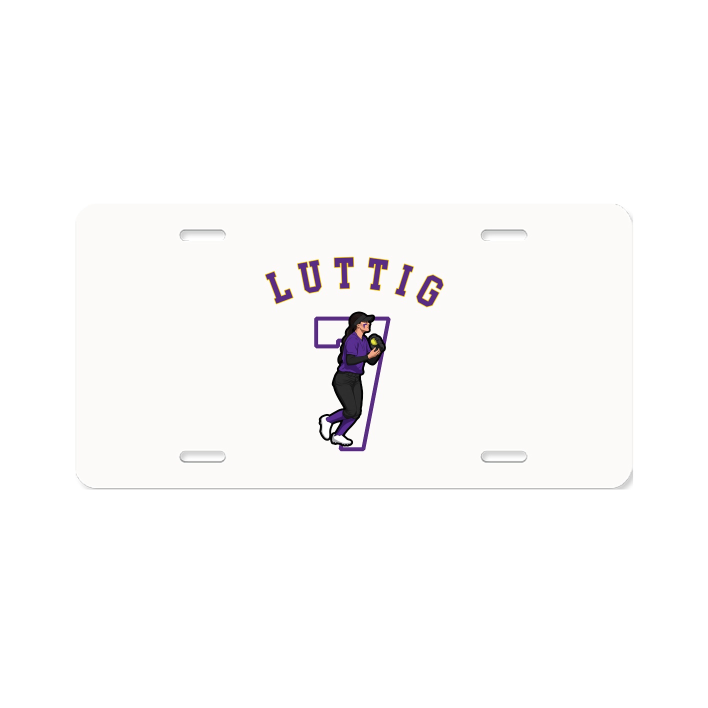 License Plate — Shirsey Arch in Classic