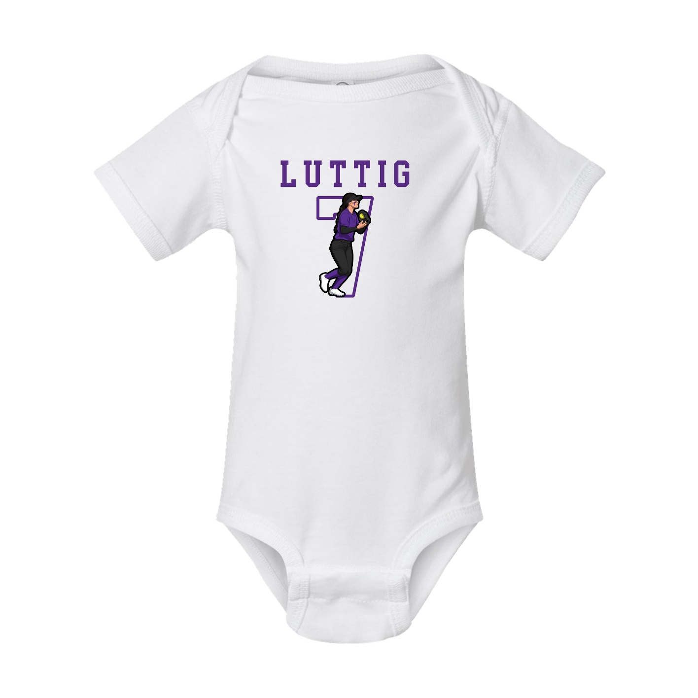Baby Onesie — Shirsey in White