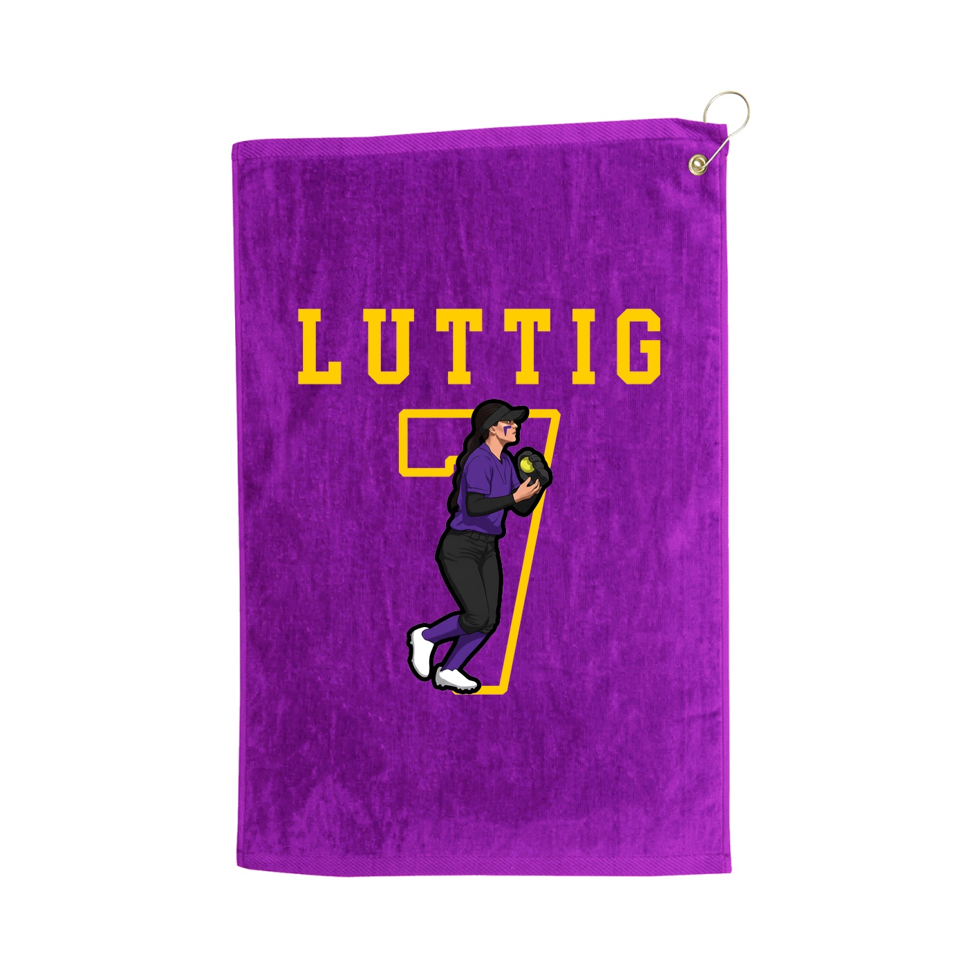 Golf Towel — Shirsey in Purple