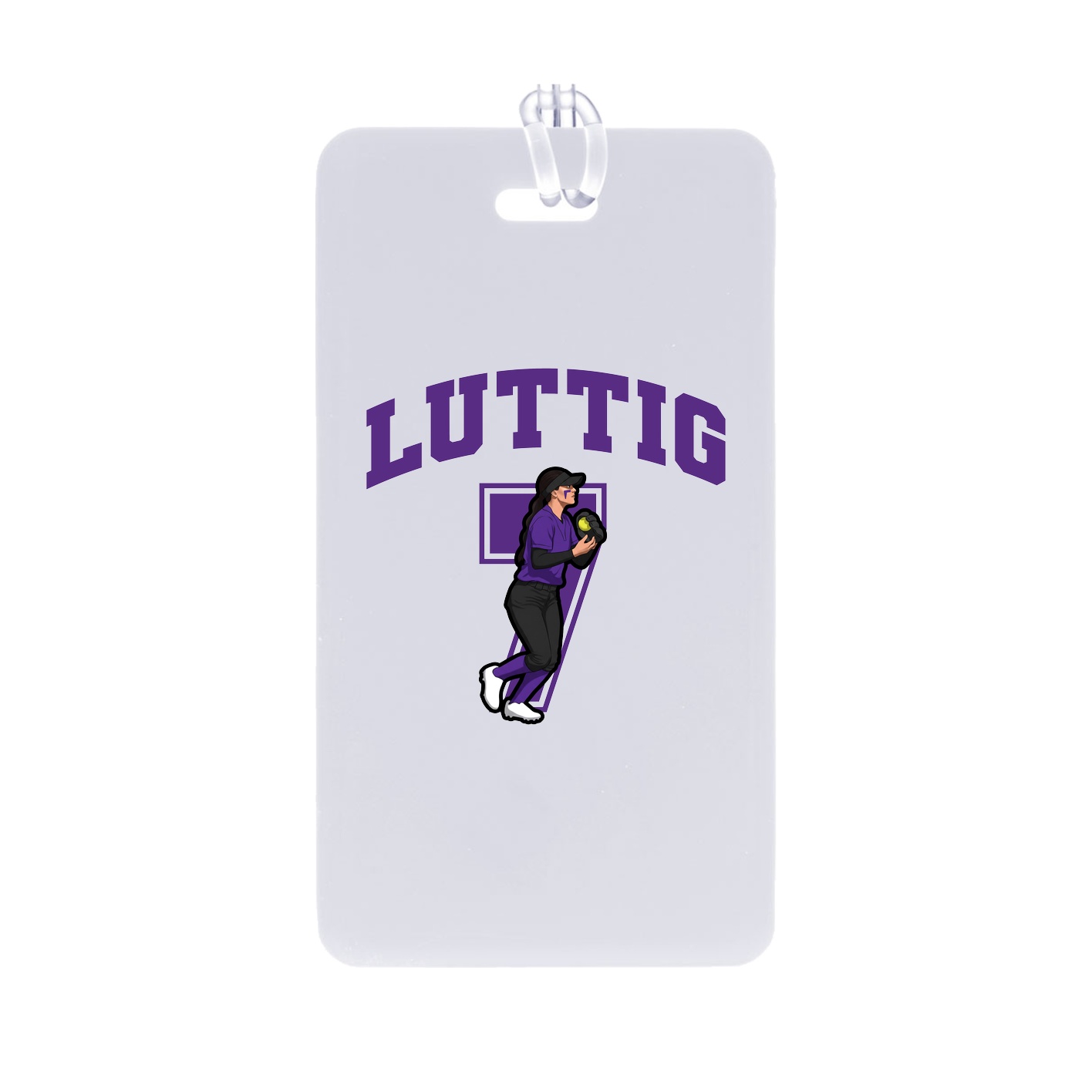 Bag Tag — Number in Classic