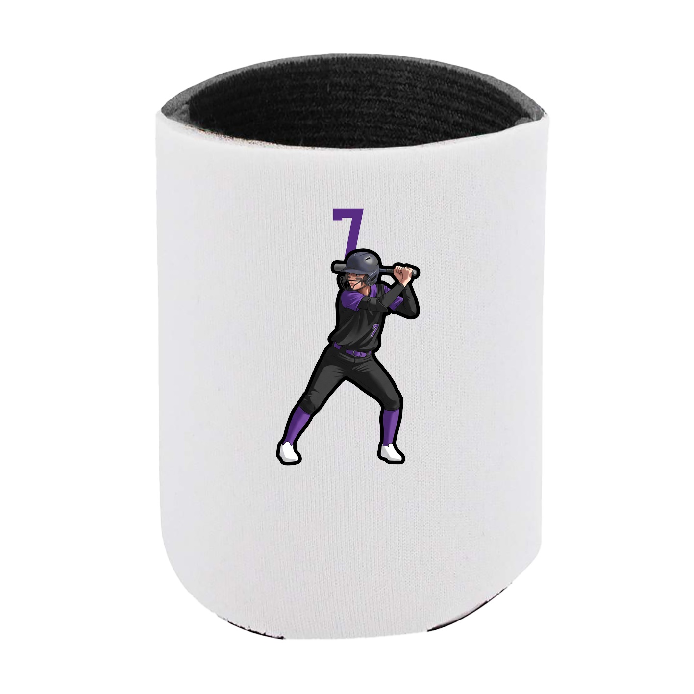 Can Holder — Number Top in White