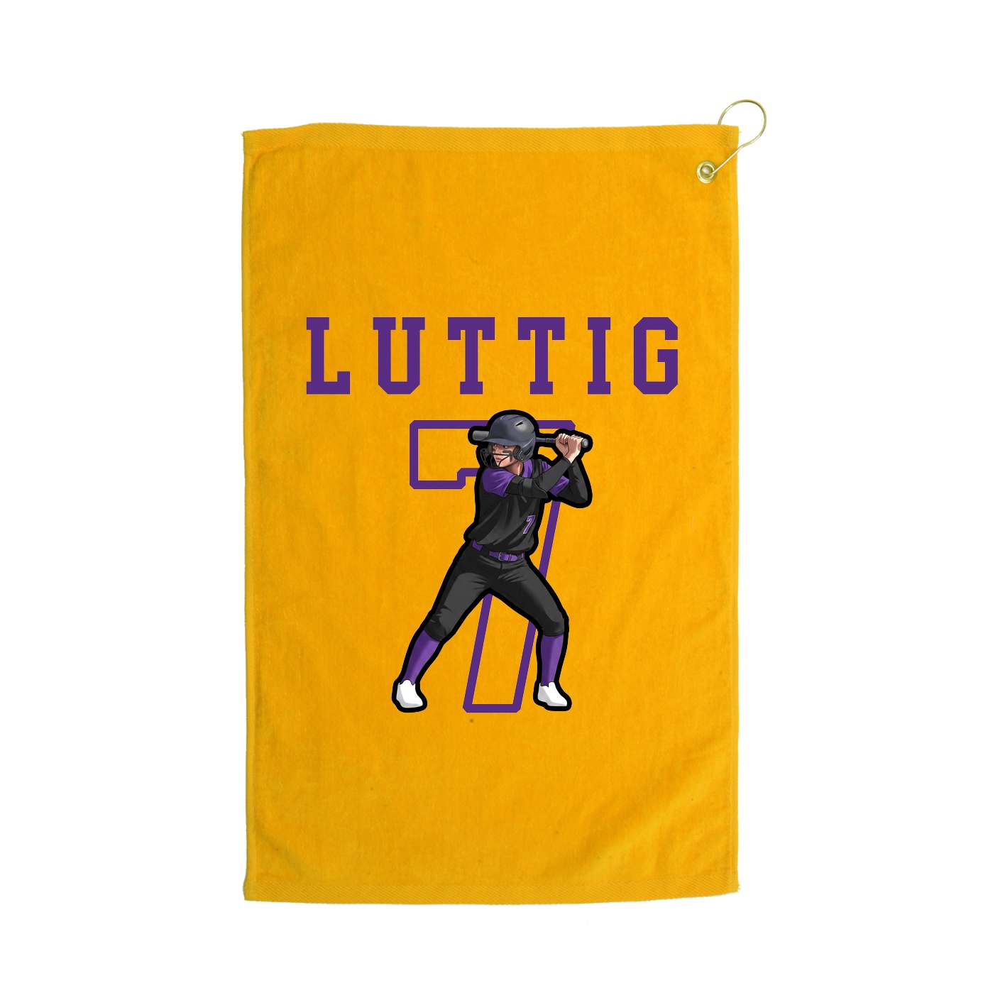 Golf Towel — Shirsey in Gold