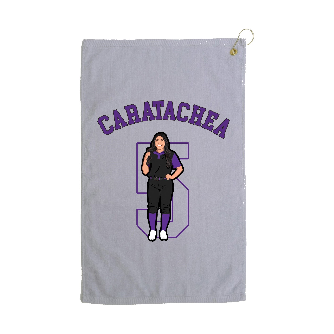 Golf Towel — Shirsey Arch in Grey