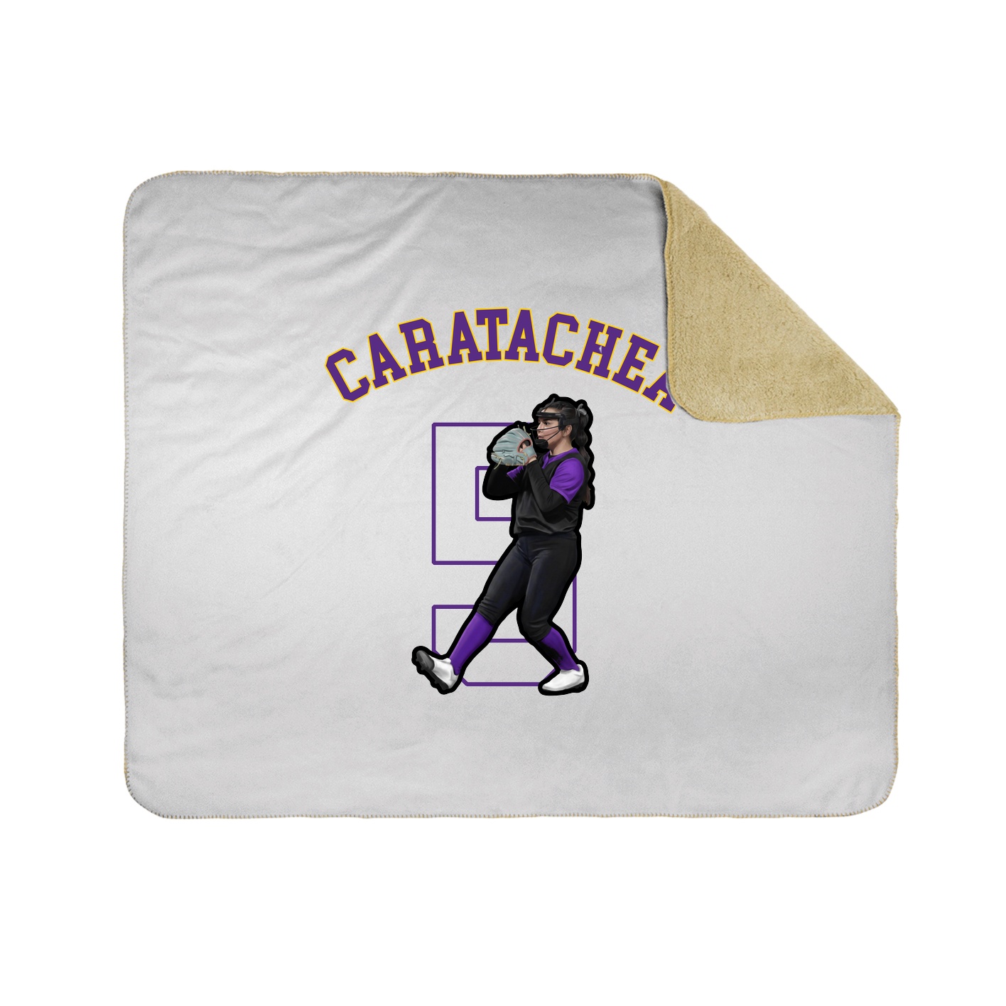 Throw Blanket — Shirsey Arch in White