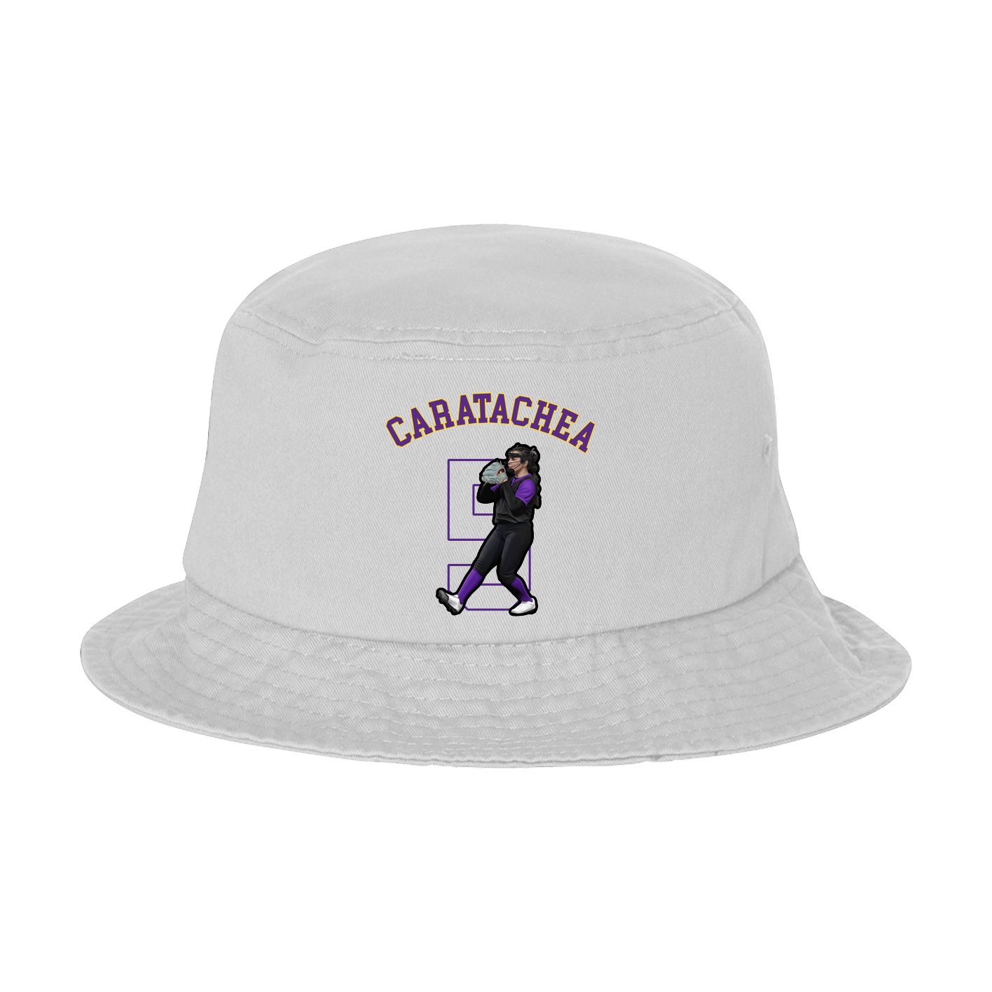 Bucket Cap — Shirsey Arch in White