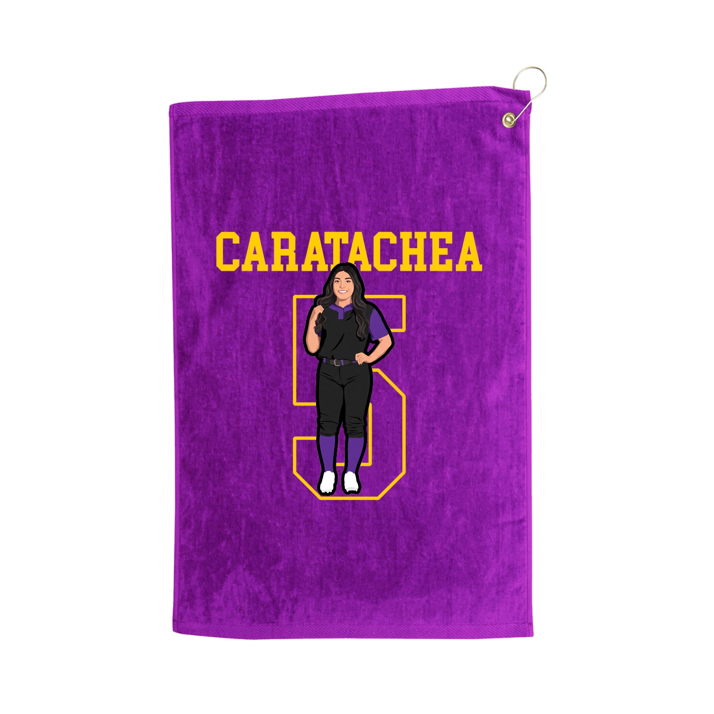 Golf Towel — Shirsey in Purple