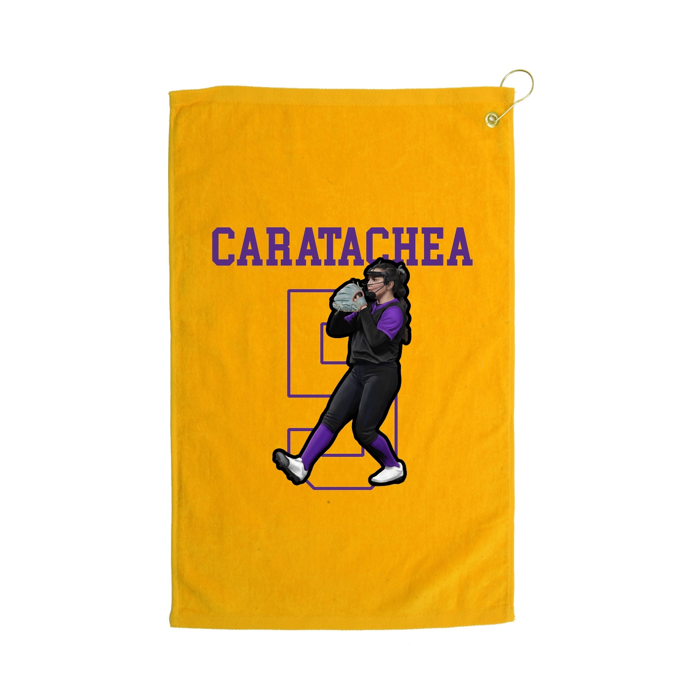 Golf Towel — Shirsey in Gold