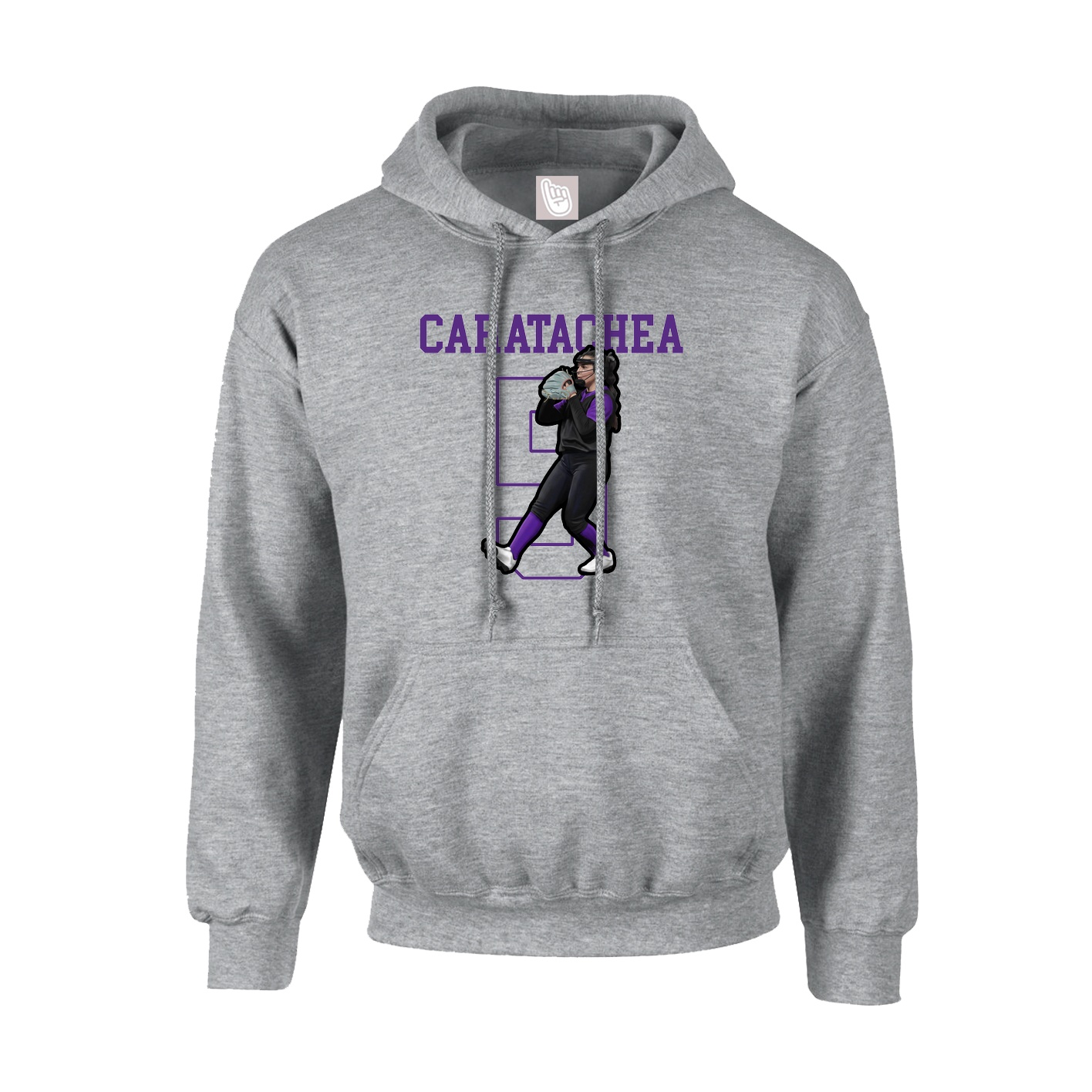 Hoodie — Shirsey in Grey