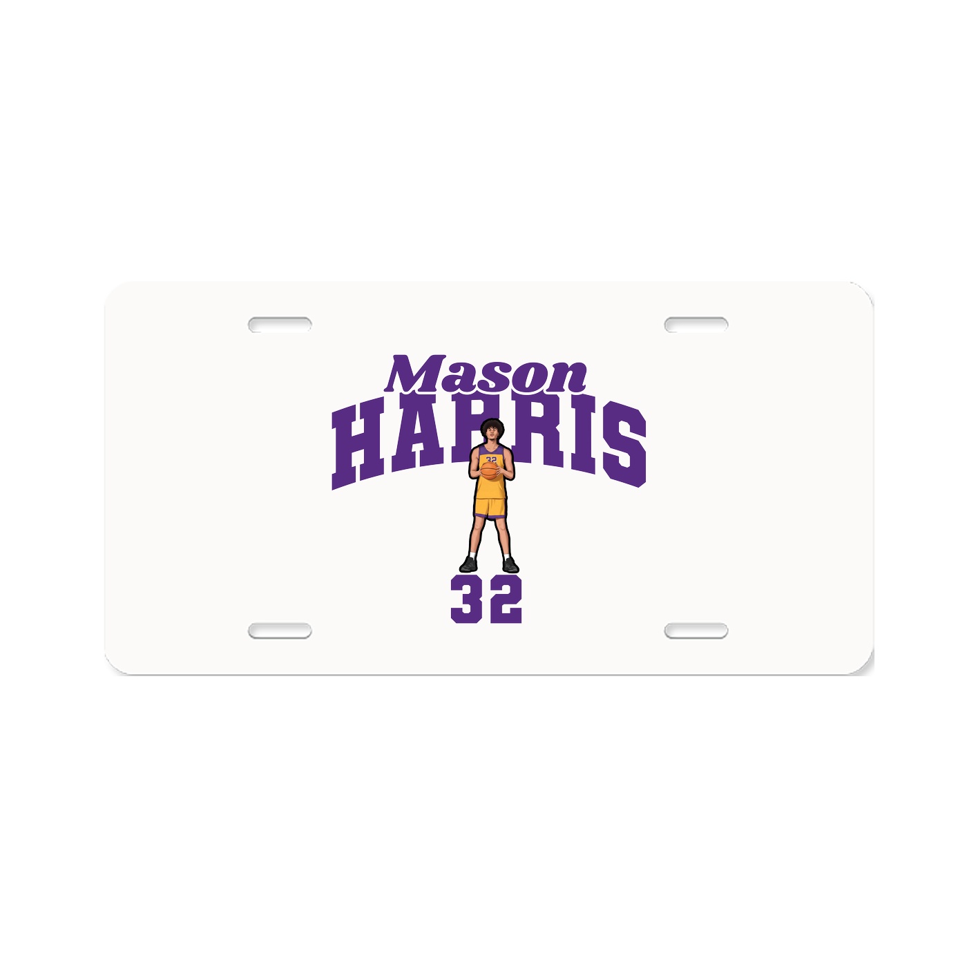 License Plate — Signature Arch in Classic