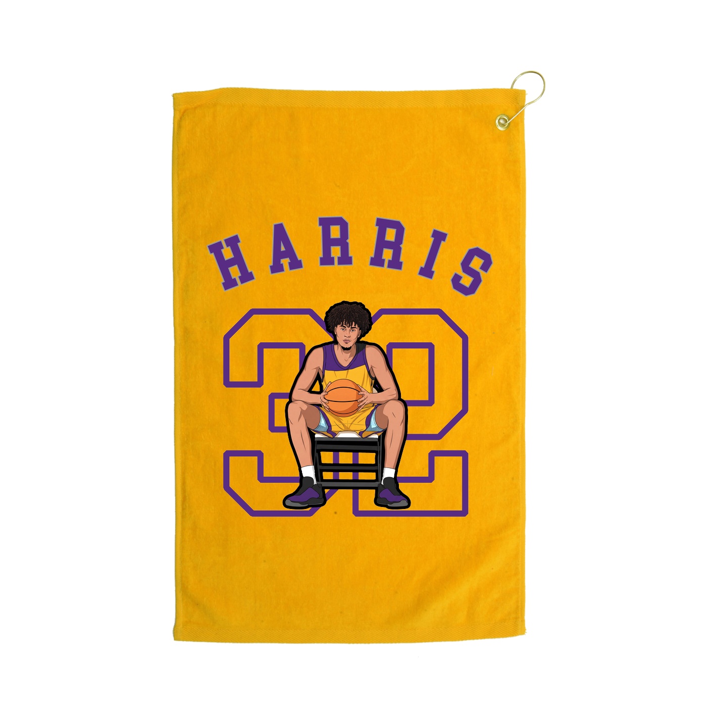 Golf Towel — Shirsey Arch in Gold