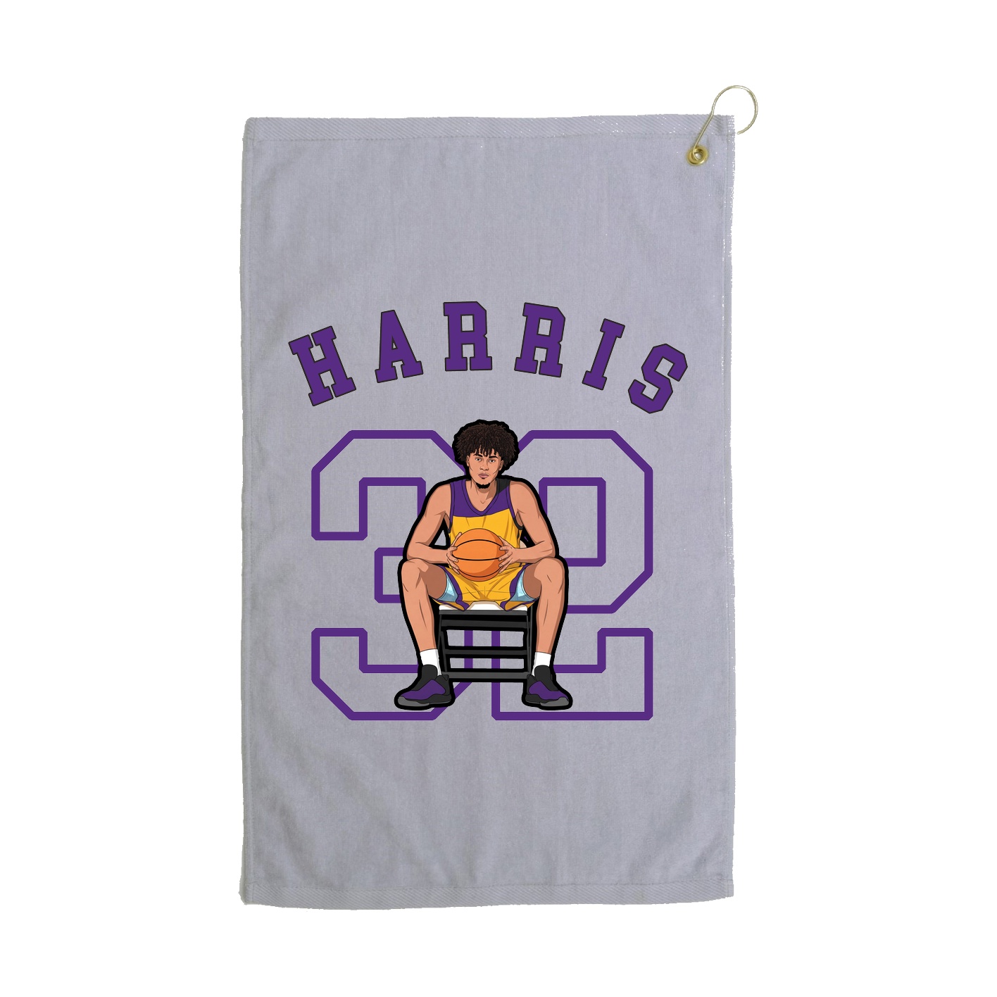 Golf Towel — Shirsey Arch in Grey