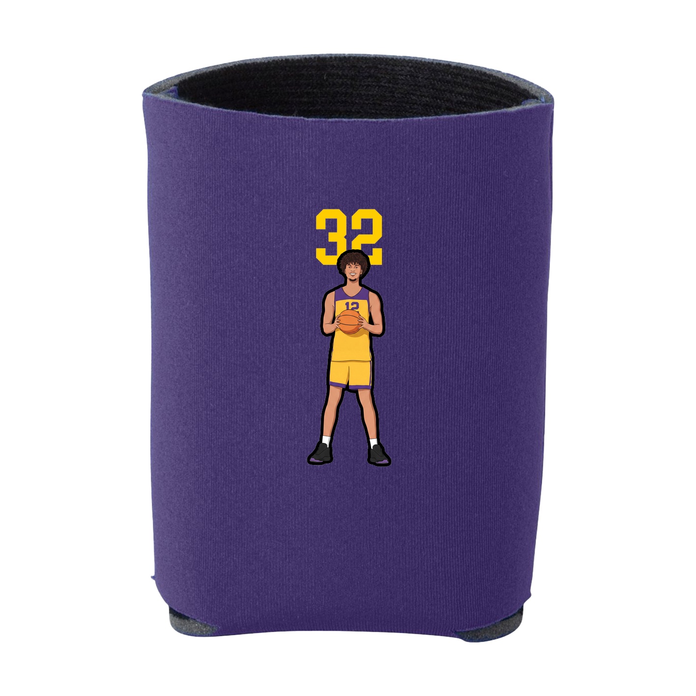 Can Holder — Number Top in Purple