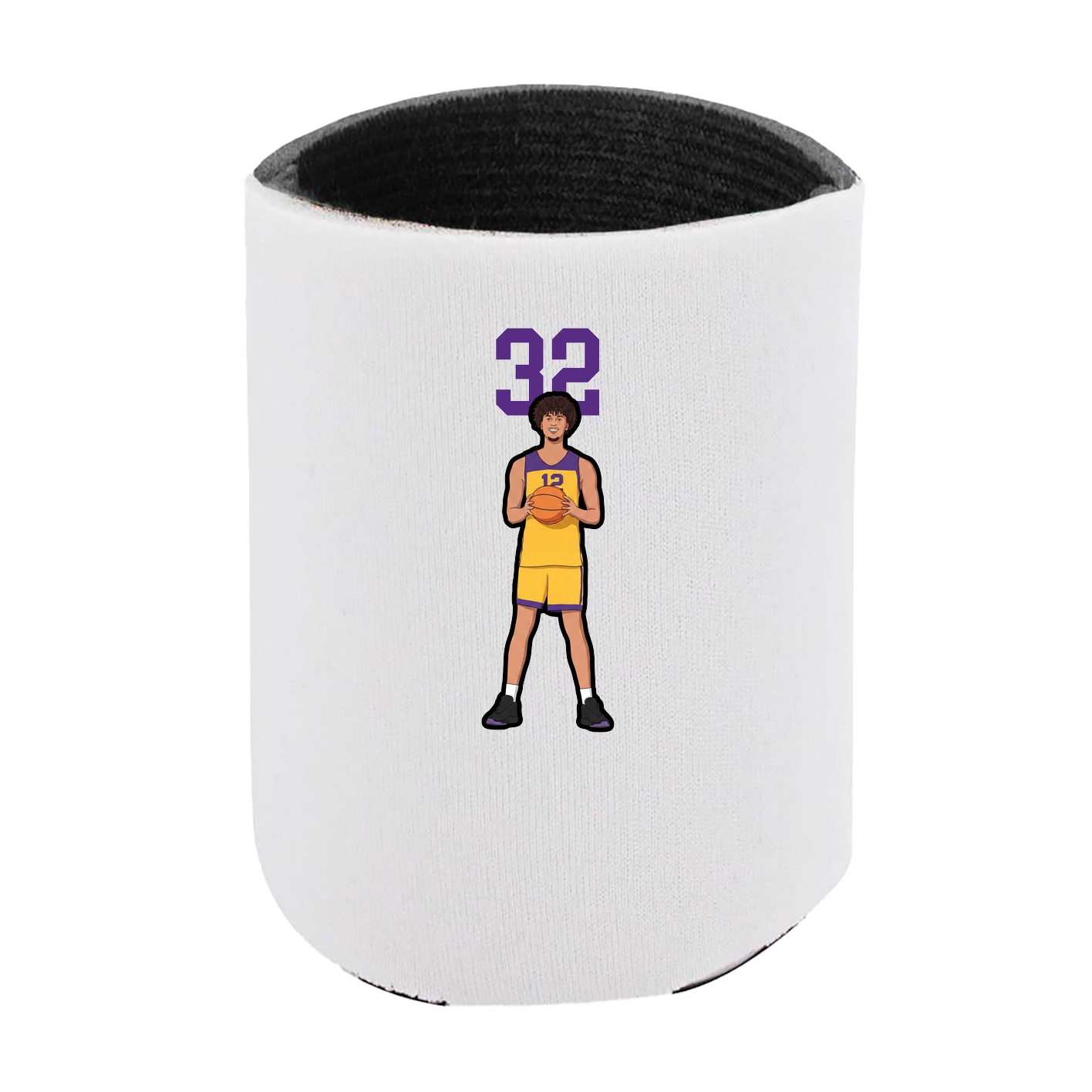 Can Holder — Number Top in White