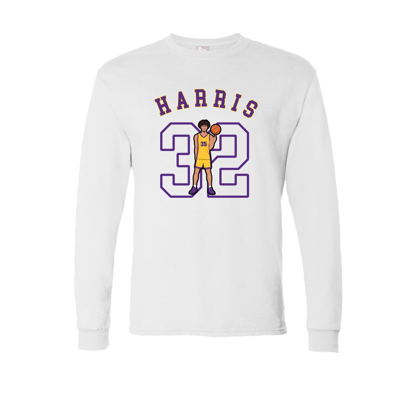 Long Sleeve Tee — Shirsey Arch in White