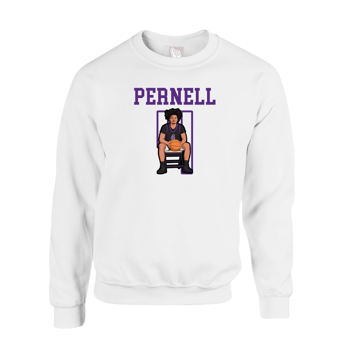 Fleece Crew — Shirsey in White