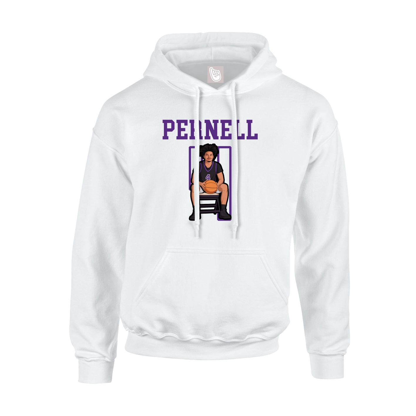 Youth Hoodie — Shirsey in White