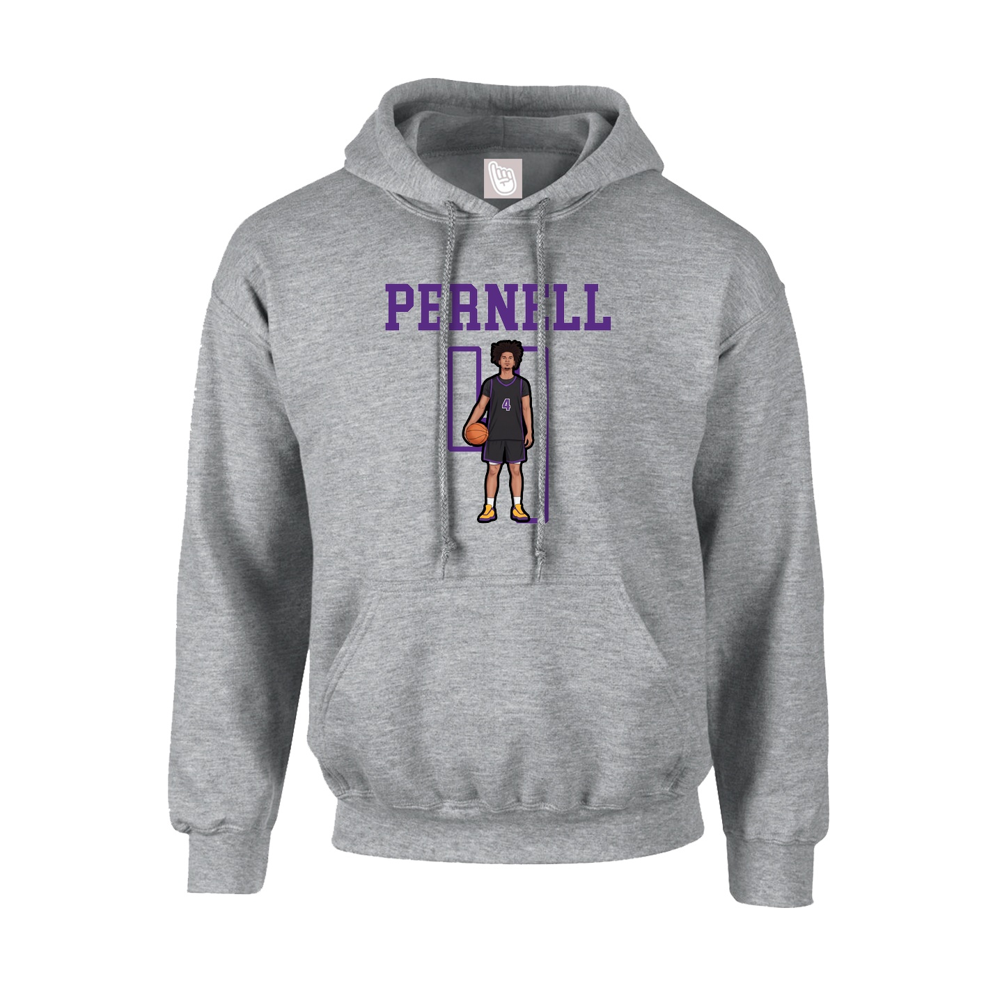 Hoodie — Shirsey in Grey