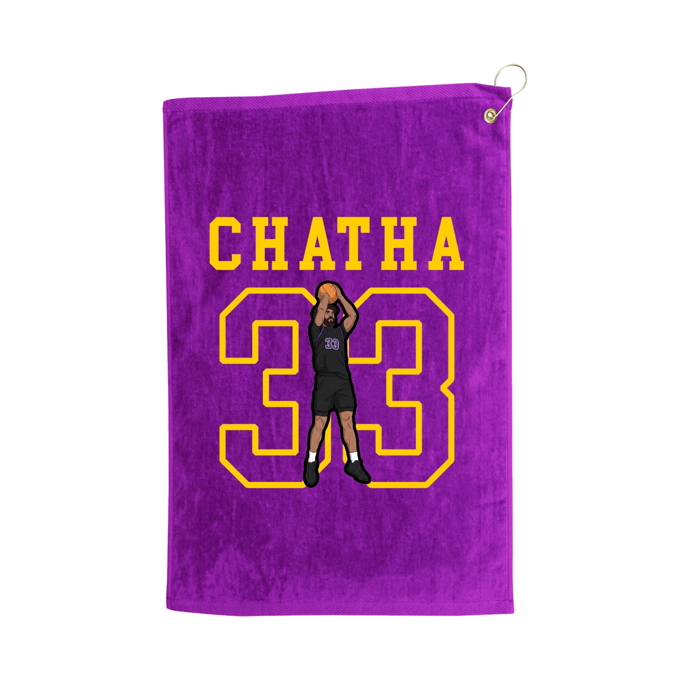 Golf Towel — Shirsey in Purple