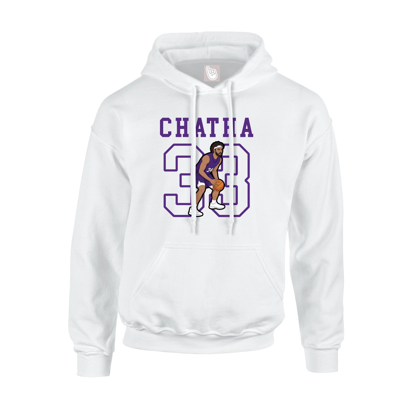 Hoodie — Shirsey in White